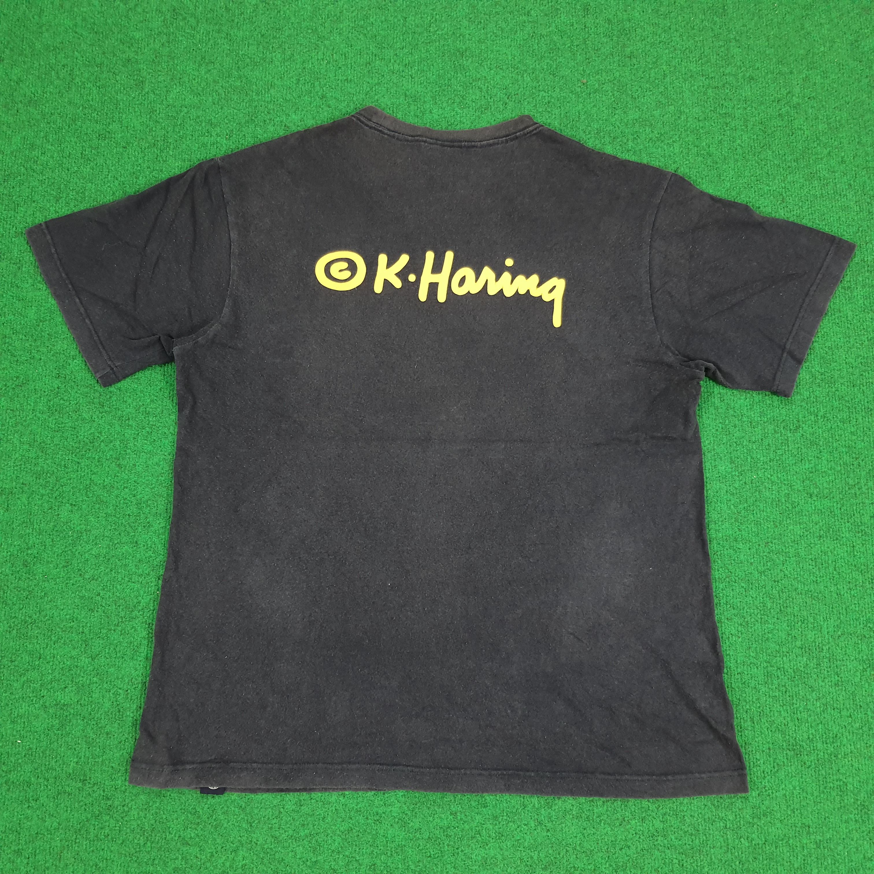 Keith Haring × Vintage Vintage Keith Haring Woild Oats Art Streetwear Tshirt Size US L / EU 52-54 / 3 - 3 Thumbnail