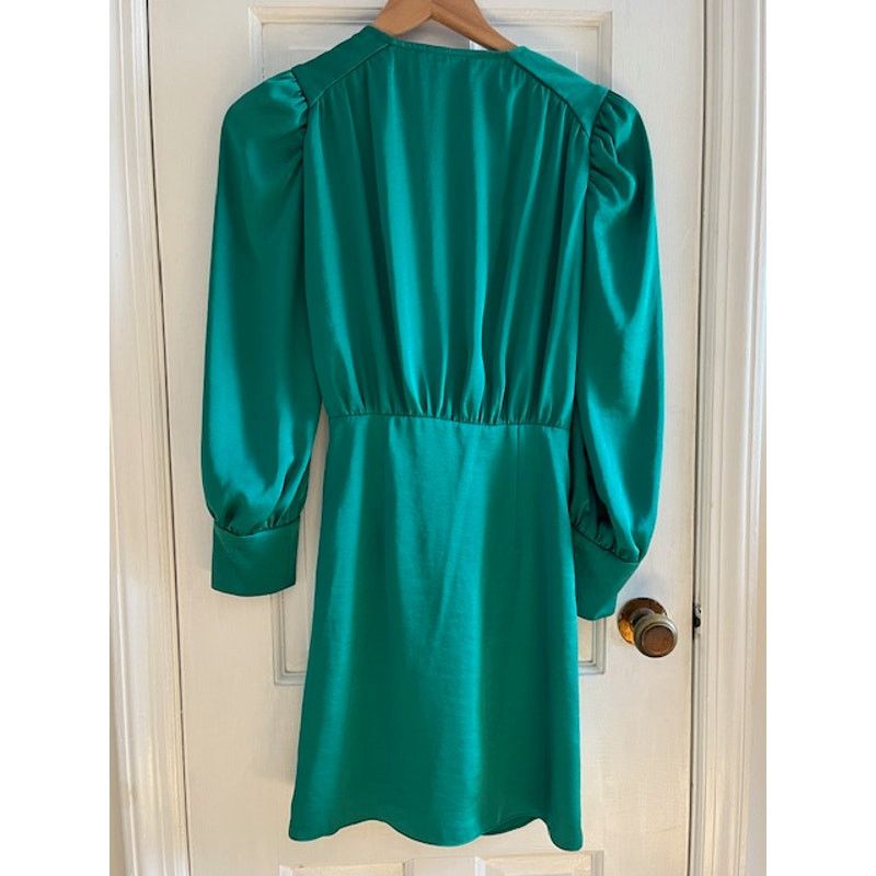 ba&sh ba&sh Creative Lab Green Dress Size X-Small Size XS / US 0-2 / IT 36-38 - 2 Thumbnail