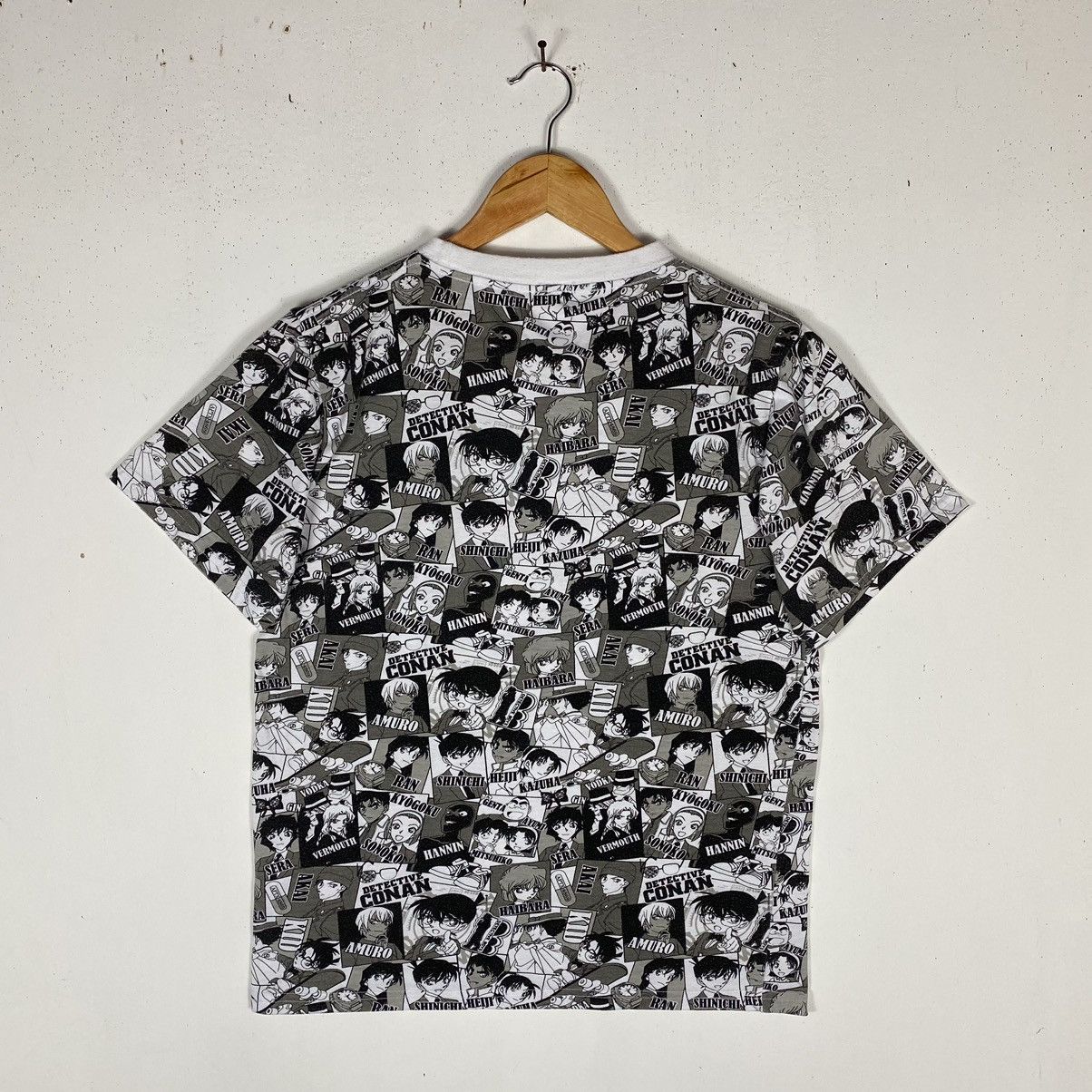 Anime × Japanese Brand DETECTIVE CONAN ANIME MOVIE FULL PRINT GRAPHIC TEE Size US L / EU 52-54 / 3 - 5 Thumbnail