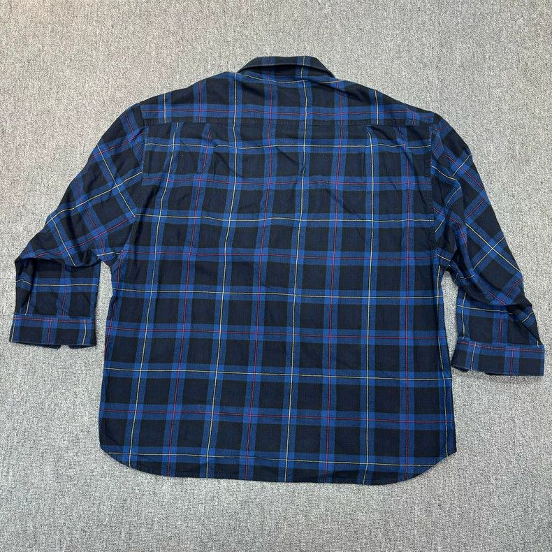 Balenciaga Balenciaga Blue Haig logo embroidered long sleeve shirt Size US L / EU 52-54 / 3 - 2 Thumbnail