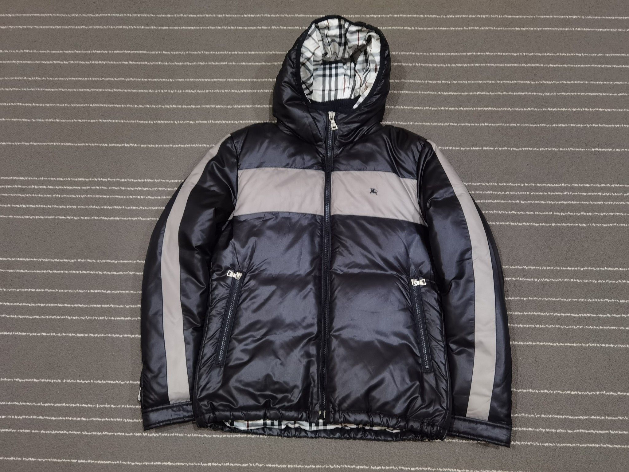 Burberry BURBERRY BLACK LABEL puffer jacket M 2241 | Grailed