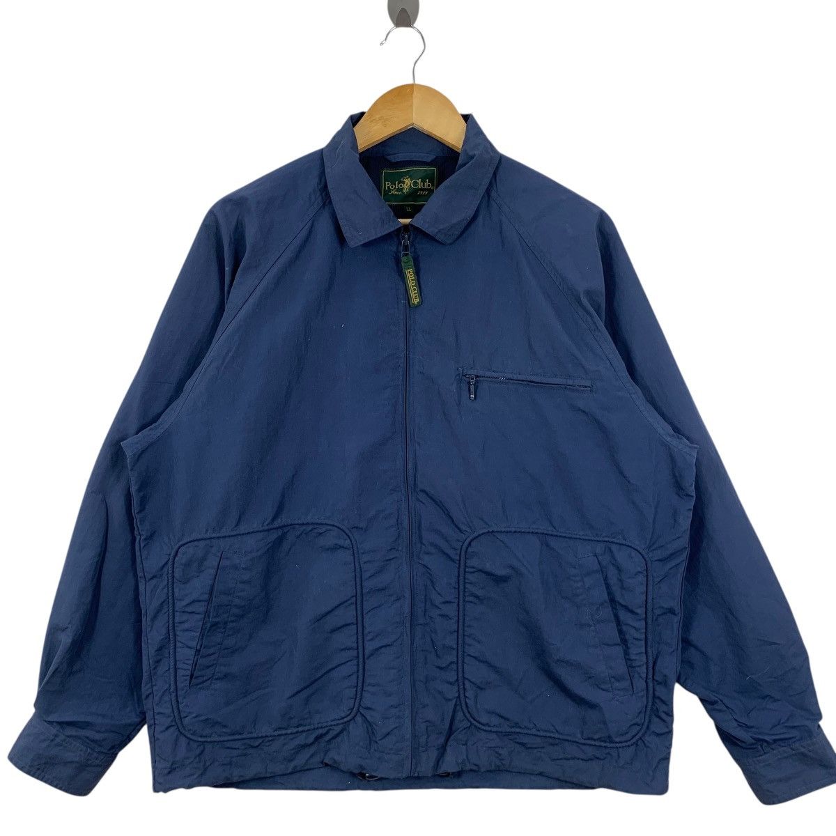 Beverly Hills Polo Club Vintage 90s POLO CLUB PONY Classic Design Jacket Windbreaker Size US L / EU 52-54 / 3 - 5 Thumbnail