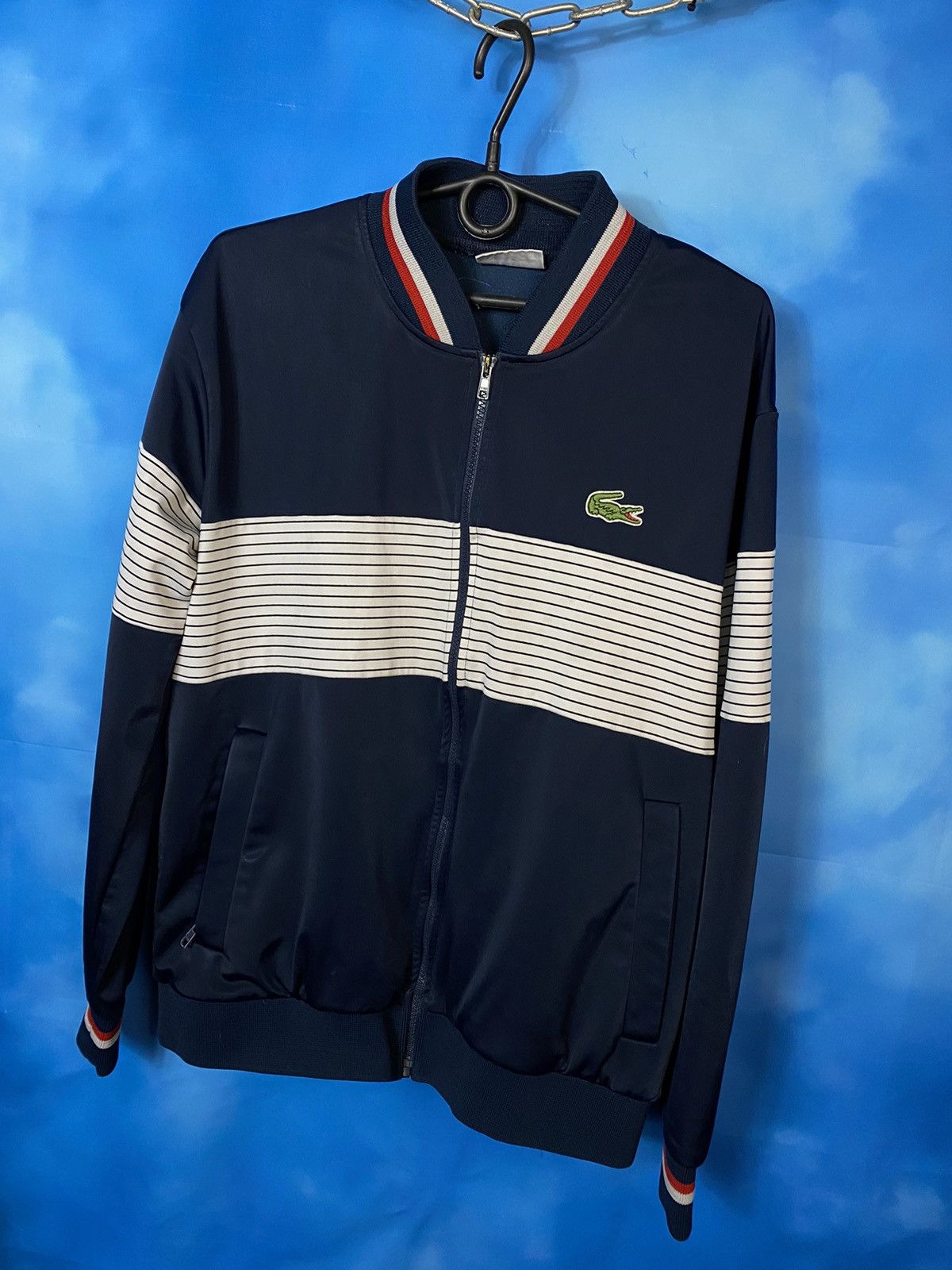Lacoste × Vintage Lacoste vintage bomber Size US M / EU 48-50 / 2 - 2 Thumbnail