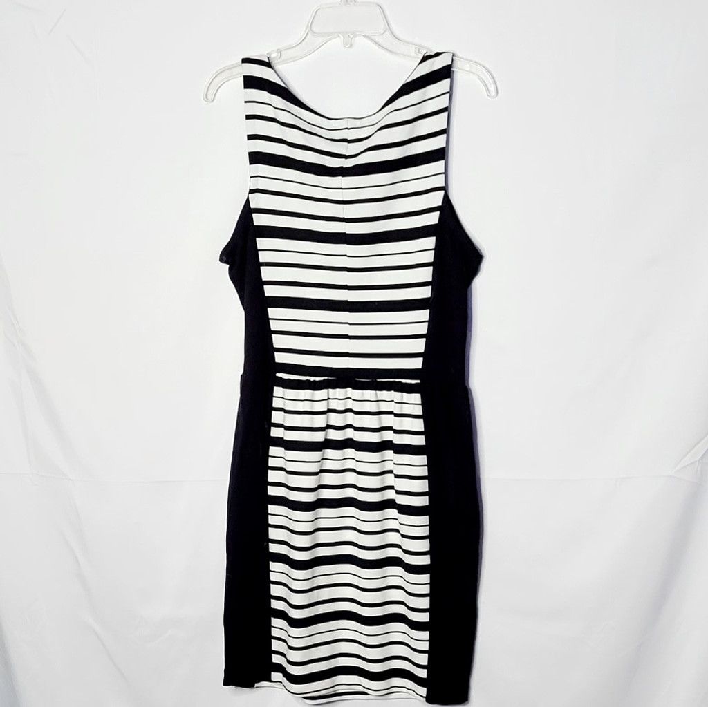 Anthropologie NWT Anthropologie Western Wear stripe sheath dress sz Lg Size L / US 10 / IT 46 - 5 Thumbnail