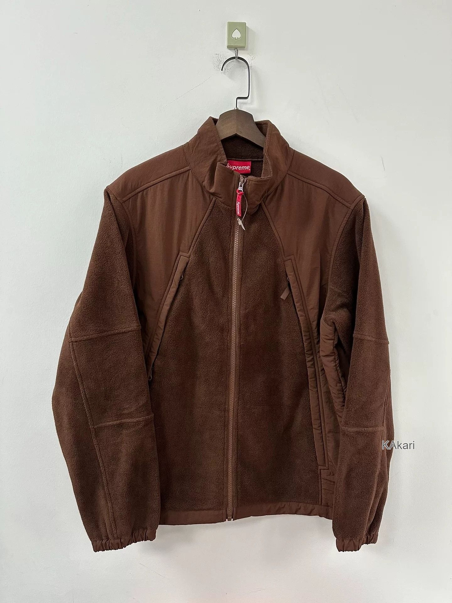 Supreme Supreme Fleece Nylon Spliced Jacket Size US S / EU 44-46 / 1 - 1 Thumbnail