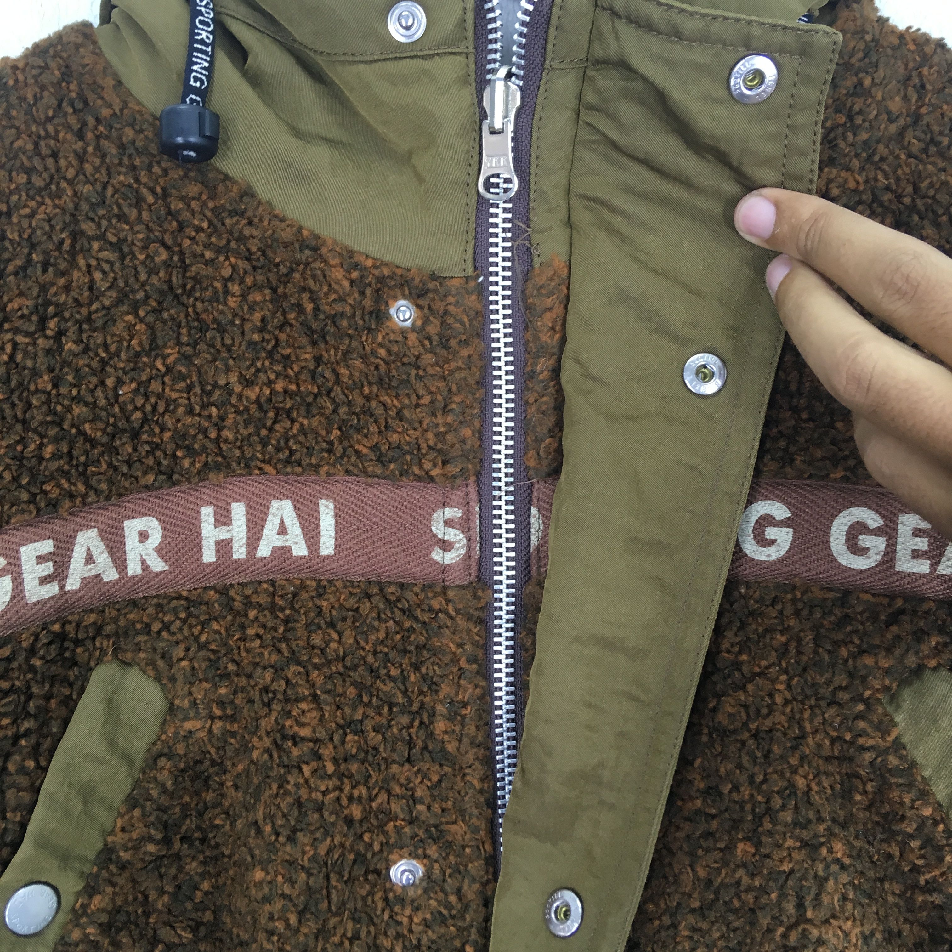 Hai Sporting Gear Vintage Hai Sporting Gear Issey Miyake Deep Pile Fleece Size M / US 6-8 / IT 42-44 - 8 Thumbnail