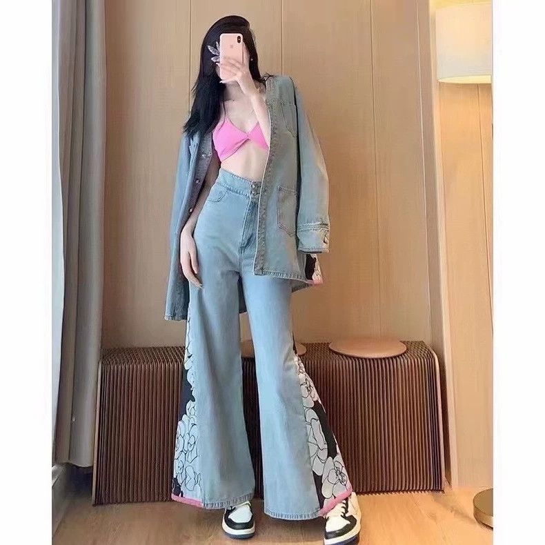 Chanel Chanel 21C wide-leg jeans Size 42" / US 20 - 2 Thumbnail