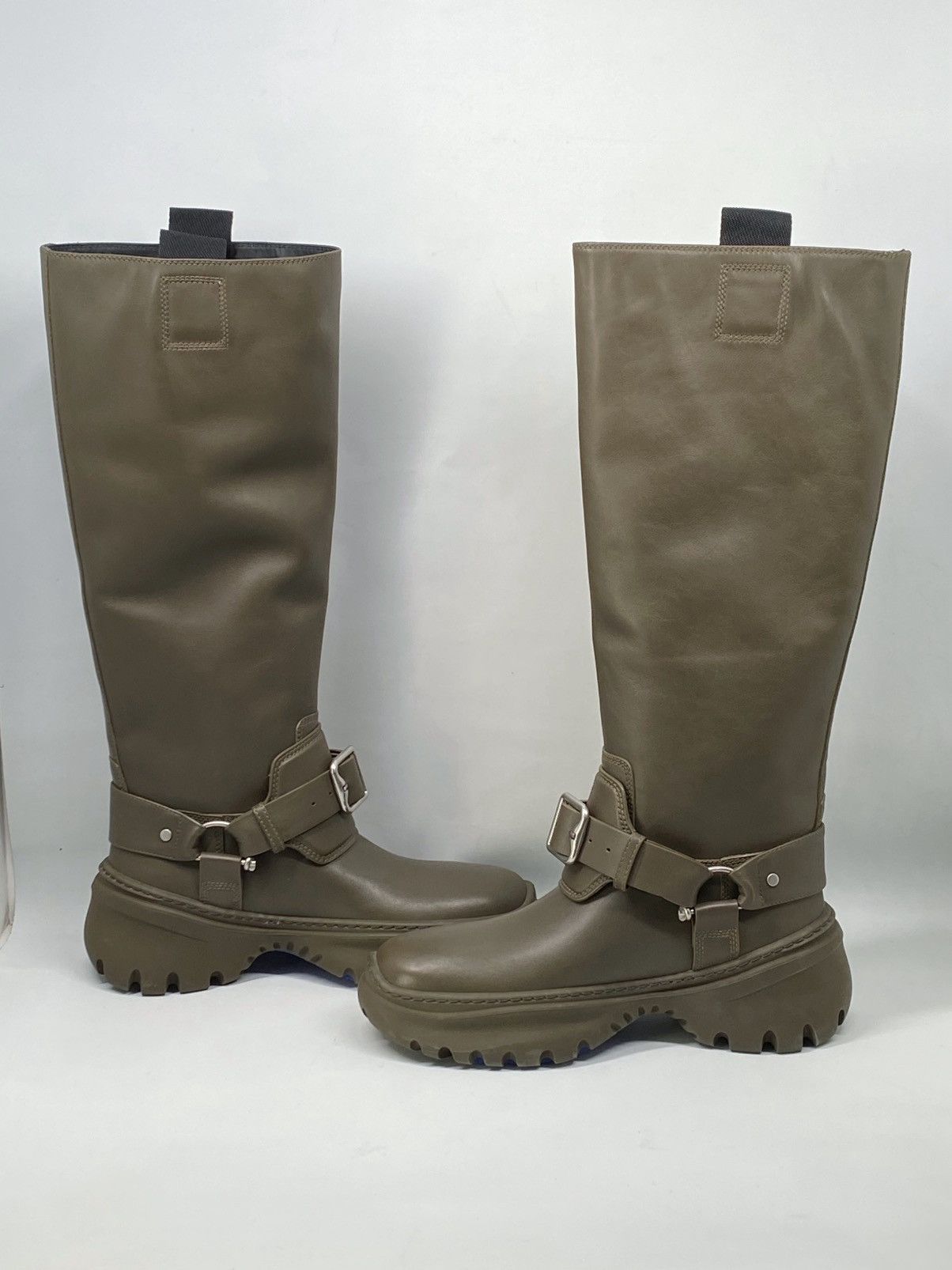 Burberry Burberry Stomp Knee-High Leather Boots size 37 Size US 7 / IT 37 - 5 Thumbnail