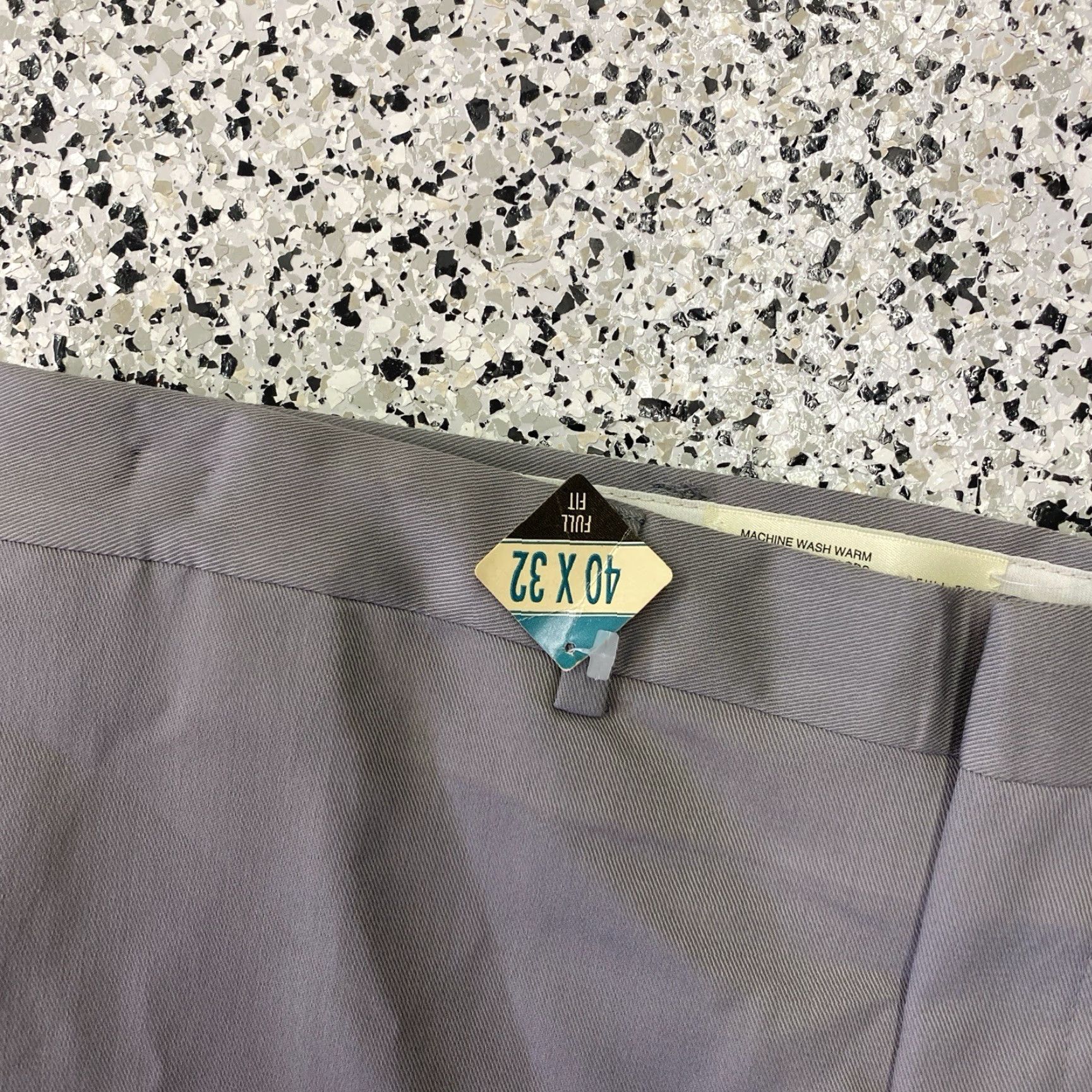 Vintage VINTAGE Sears Roebuck Pants Gray 40 x 32 Regular Straight Casual Workwear Size US 40 / EU 56 - 3 Thumbnail