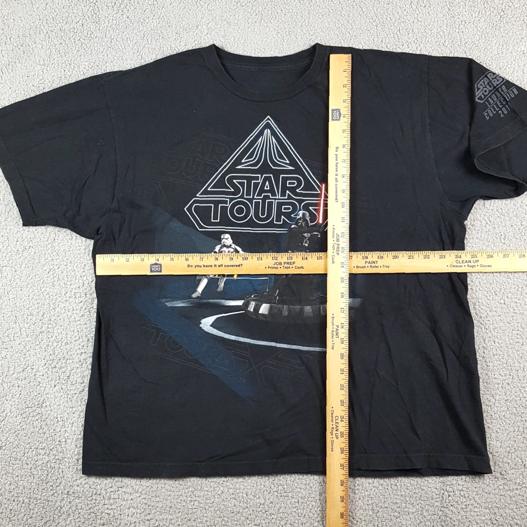 Star Wars VINTAGE Star Wars Men's T-Shirt Size 2XL Darth Vader Space Promo Y2K Retro 00s 90s Disney Cotton Size US XXL / EU 58 / 5 - 4 Thumbnail