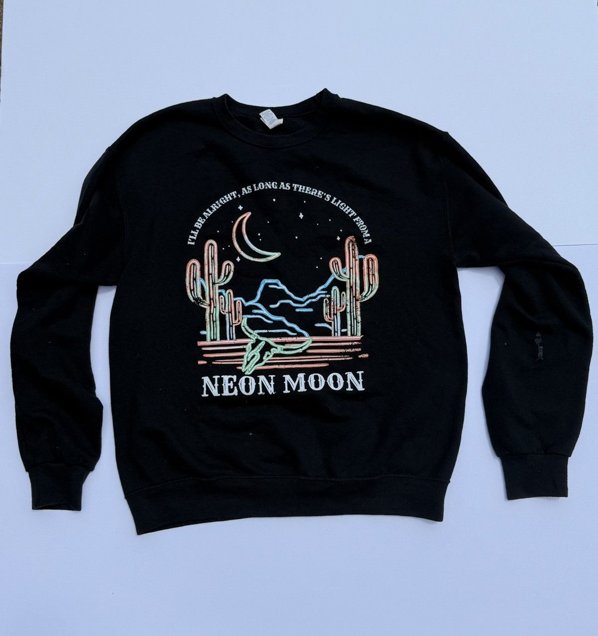 Jerzees Jerzees neon moon sweatshirt Size US M / EU 48-50 / 2 - 1 Thumbnail