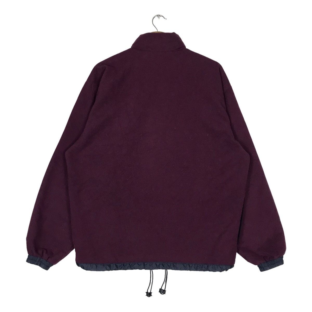 Vintage Vintage Thomas Burberry Reversible Fleece Jacket Size US L / EU 52-54 / 3 - 7 Thumbnail