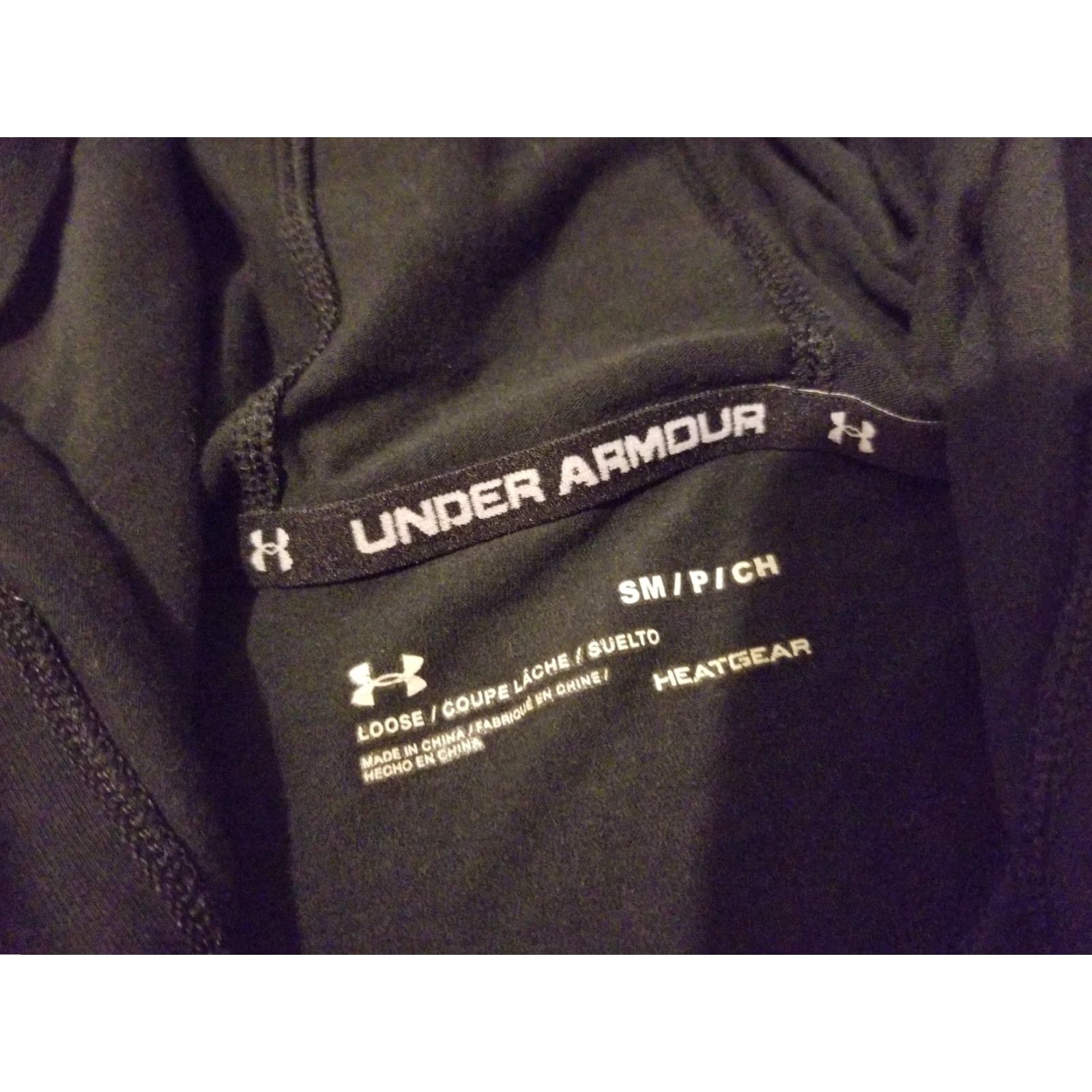 Under Armour Under armour Mens Hoodie Shirt S Small Black Athletic Gym Workout T-Shirt Regular Sleeve Athleticwear Womens? Size US S / EU 44-46 / 1 - 5 Thumbnail