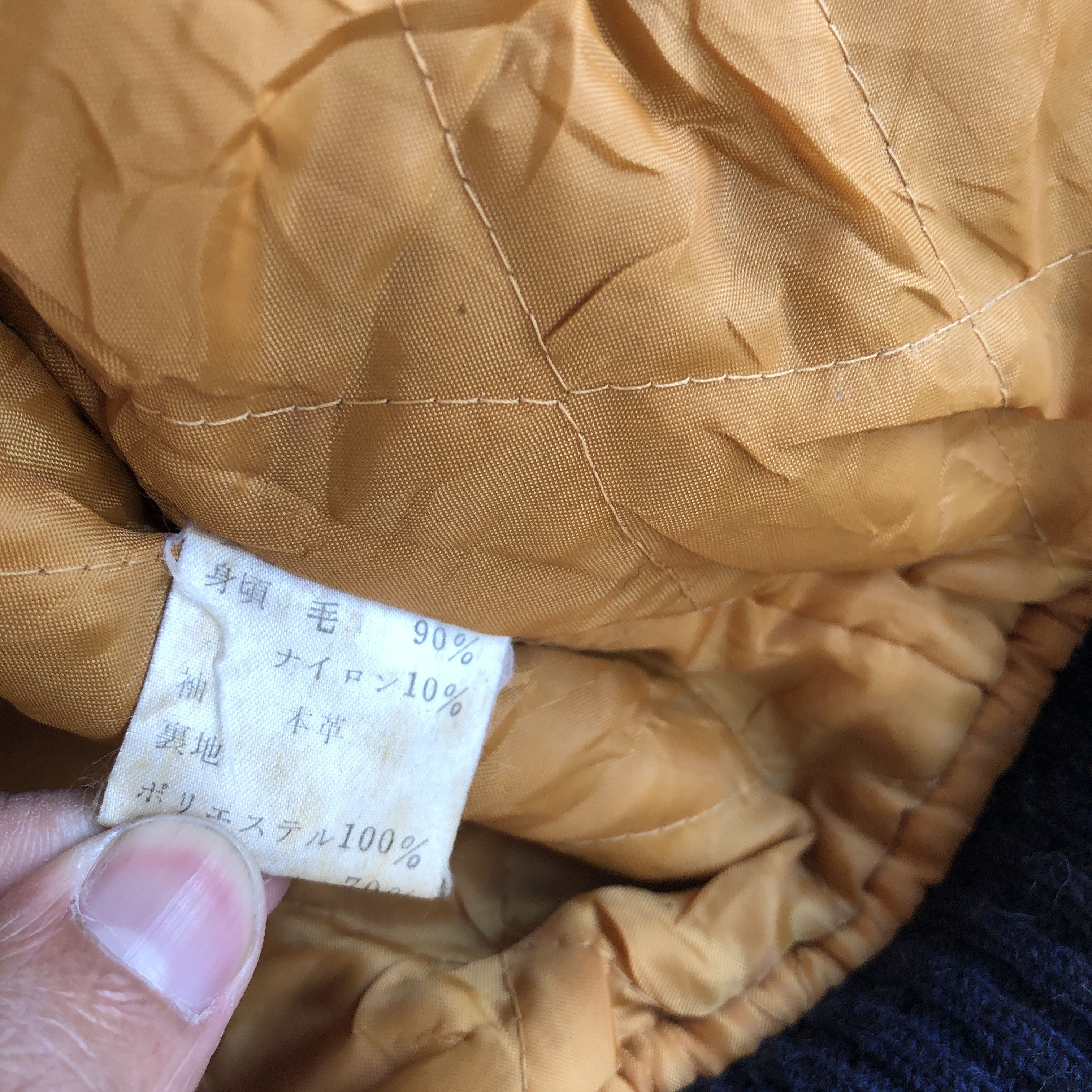 Vintage Scene Sports Varsity Leather Jacket Letterman Wool Jacket Size US M / EU 48-50 / 2 - 10 Thumbnail