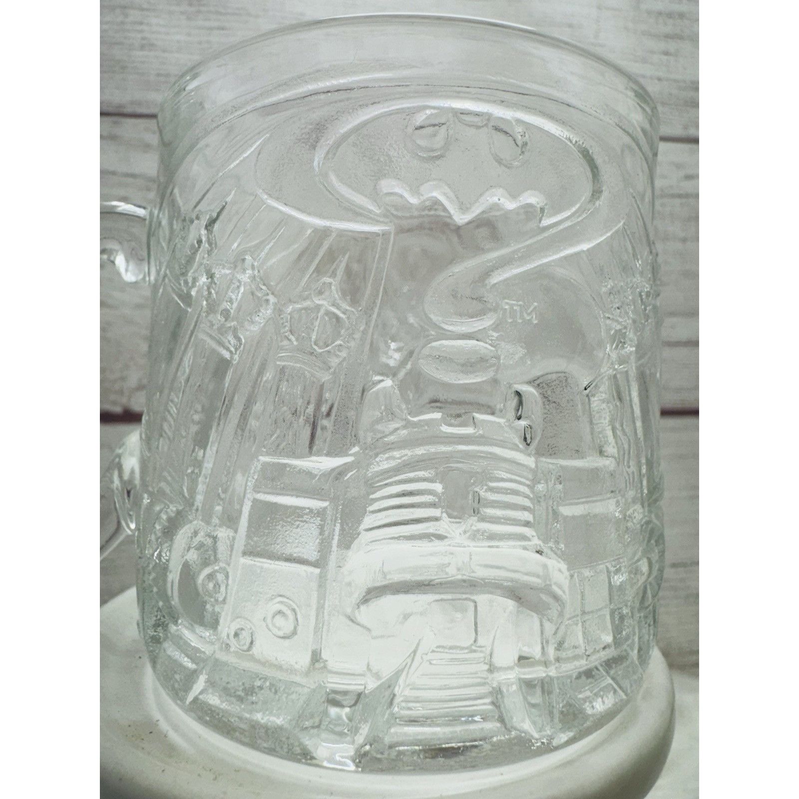 Other McDonalds Batman Forever "RIDDLER" Vintage Glass Coffee Mug Size ONE SIZE - 6 Thumbnail