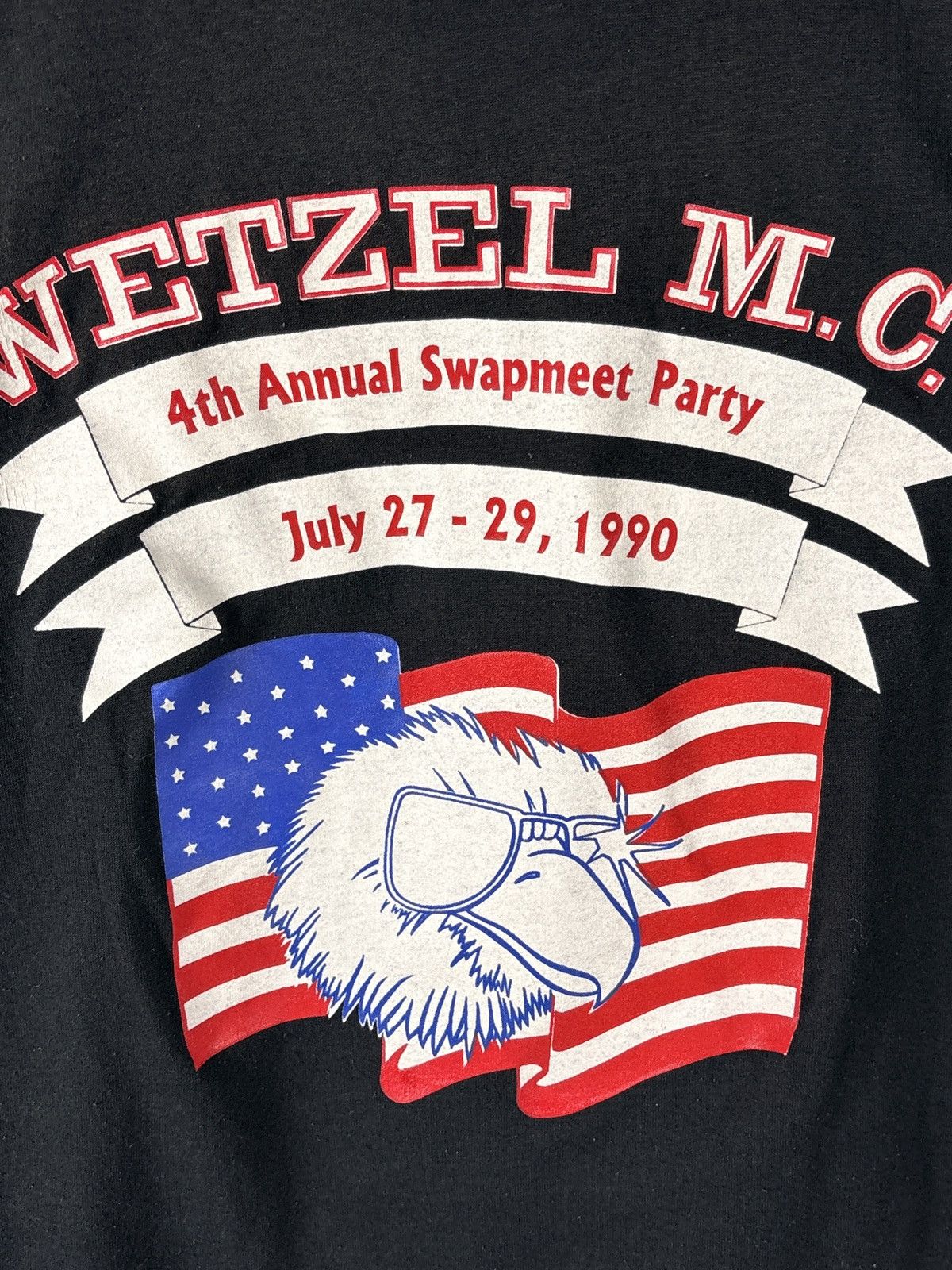 Other Vtg 90s Jerzees T-Shirt Mens XL/L Biker Motorcycle eagle Size US L / EU 52-54 / 3 - 2 Thumbnail
