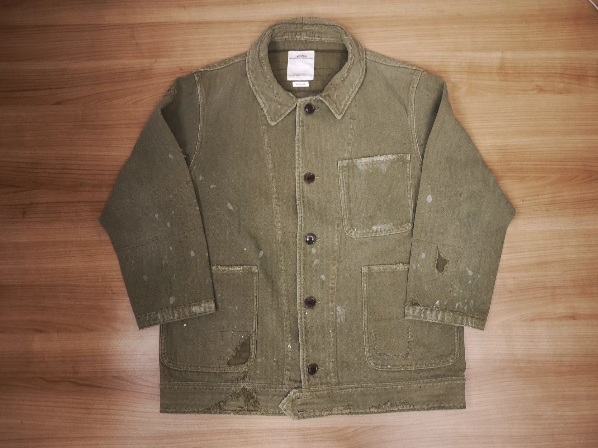 Visvim VISVIM COLLINS JKT GREEN | Grailed