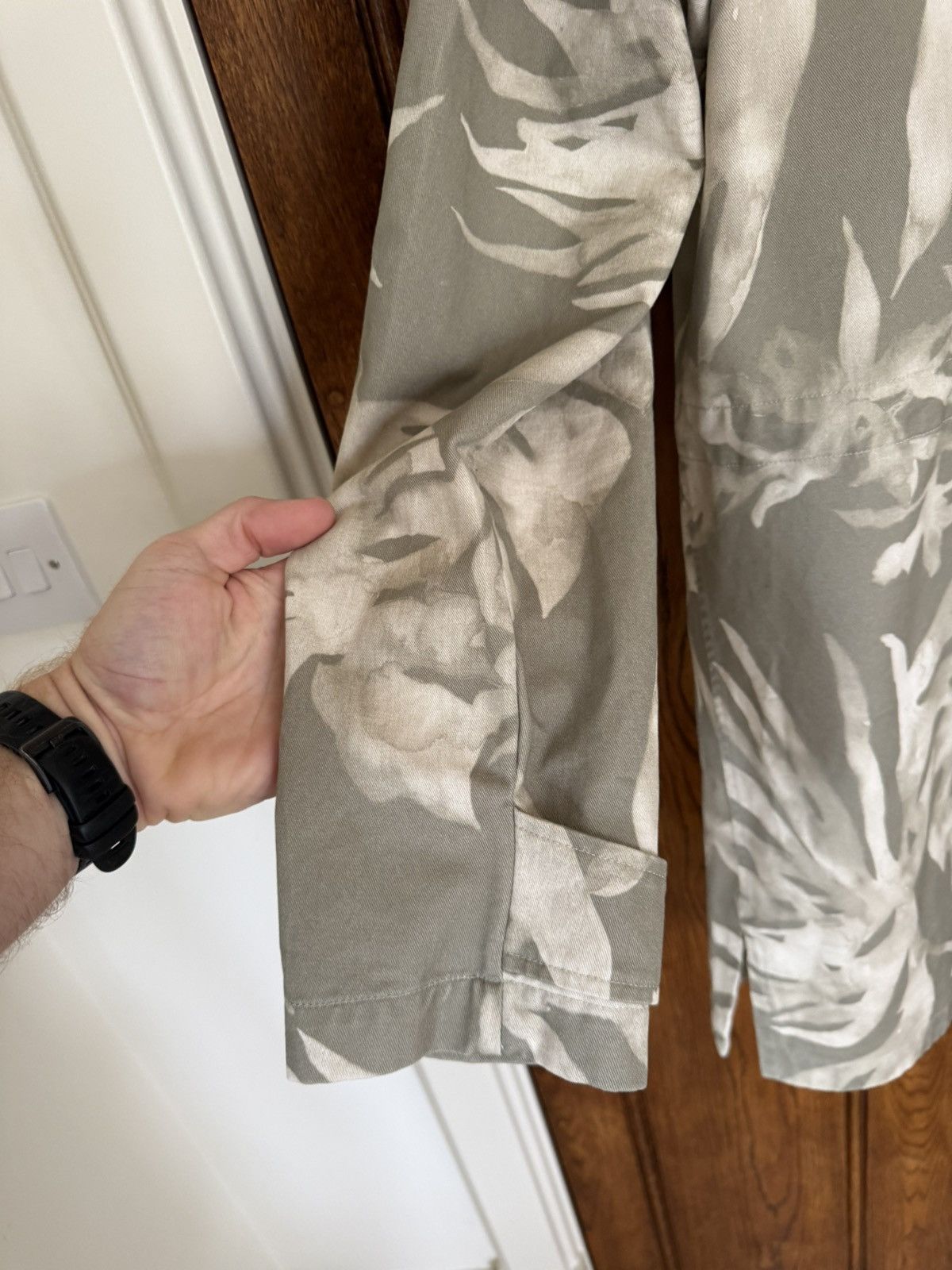 Saint Laurent Paris SS21 Saint Laurent palm tree parka jacket rocket 50 grail Size US M / EU 48-50 / 2 - 18 Thumbnail