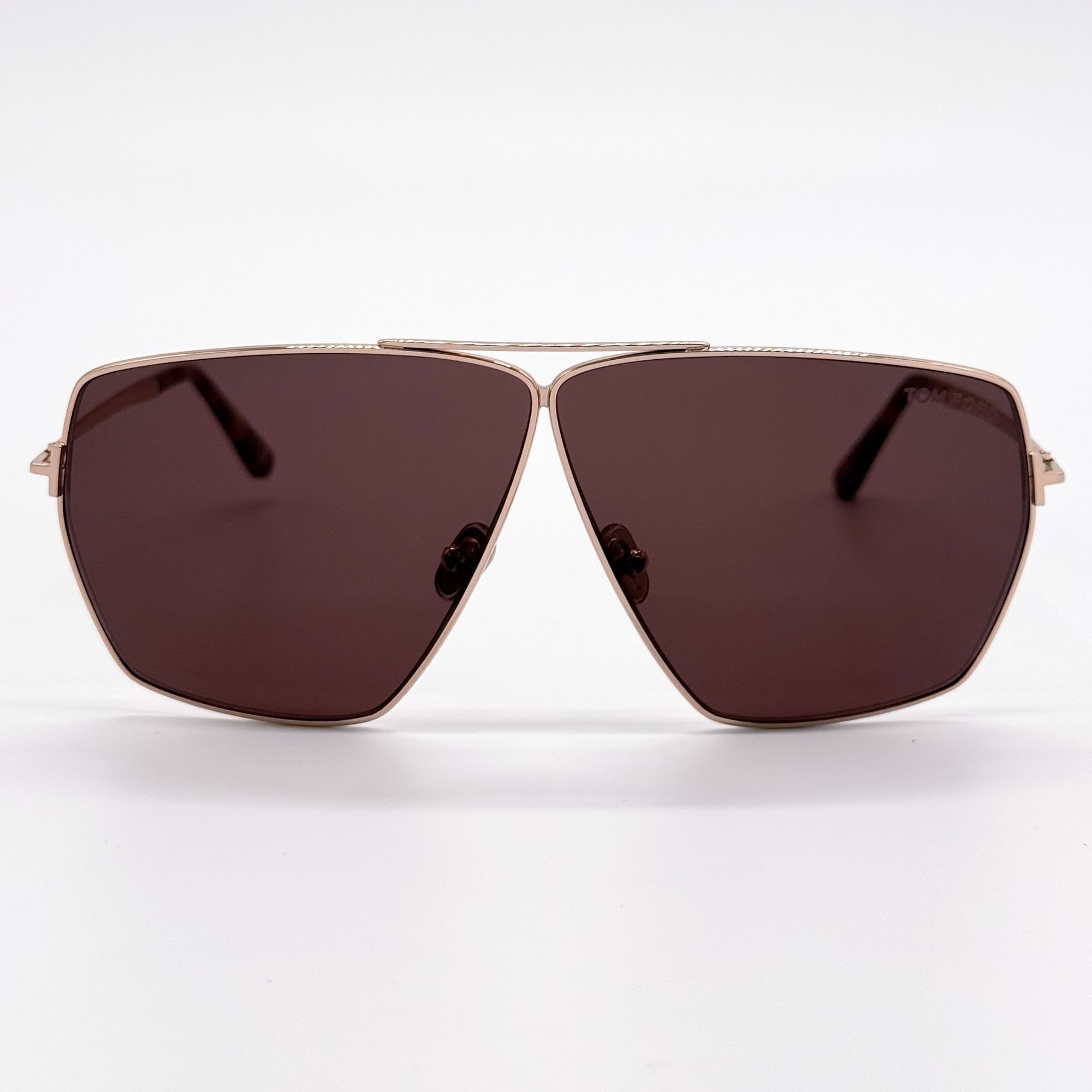 Tom Ford NEW TOM FORD SUNGLASSES TF1185 28E GOLD UNISEX FT1185 28E Size ONE SIZE - 3 Thumbnail