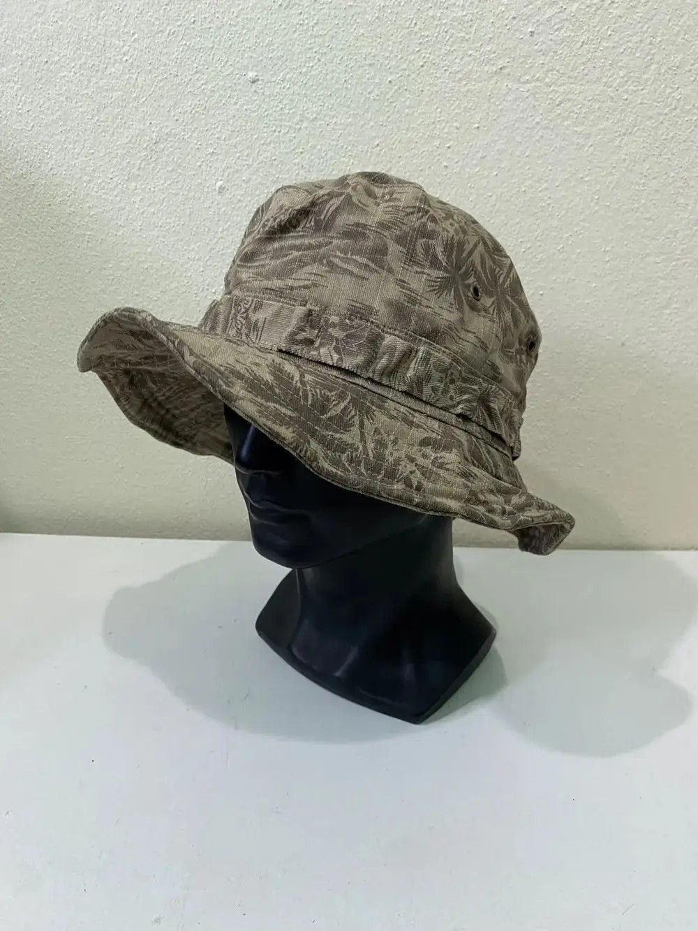 Japanese Brand × Vintage Japanese Brand Overprint Bucket Hat Size ONE SIZE - 2 Thumbnail