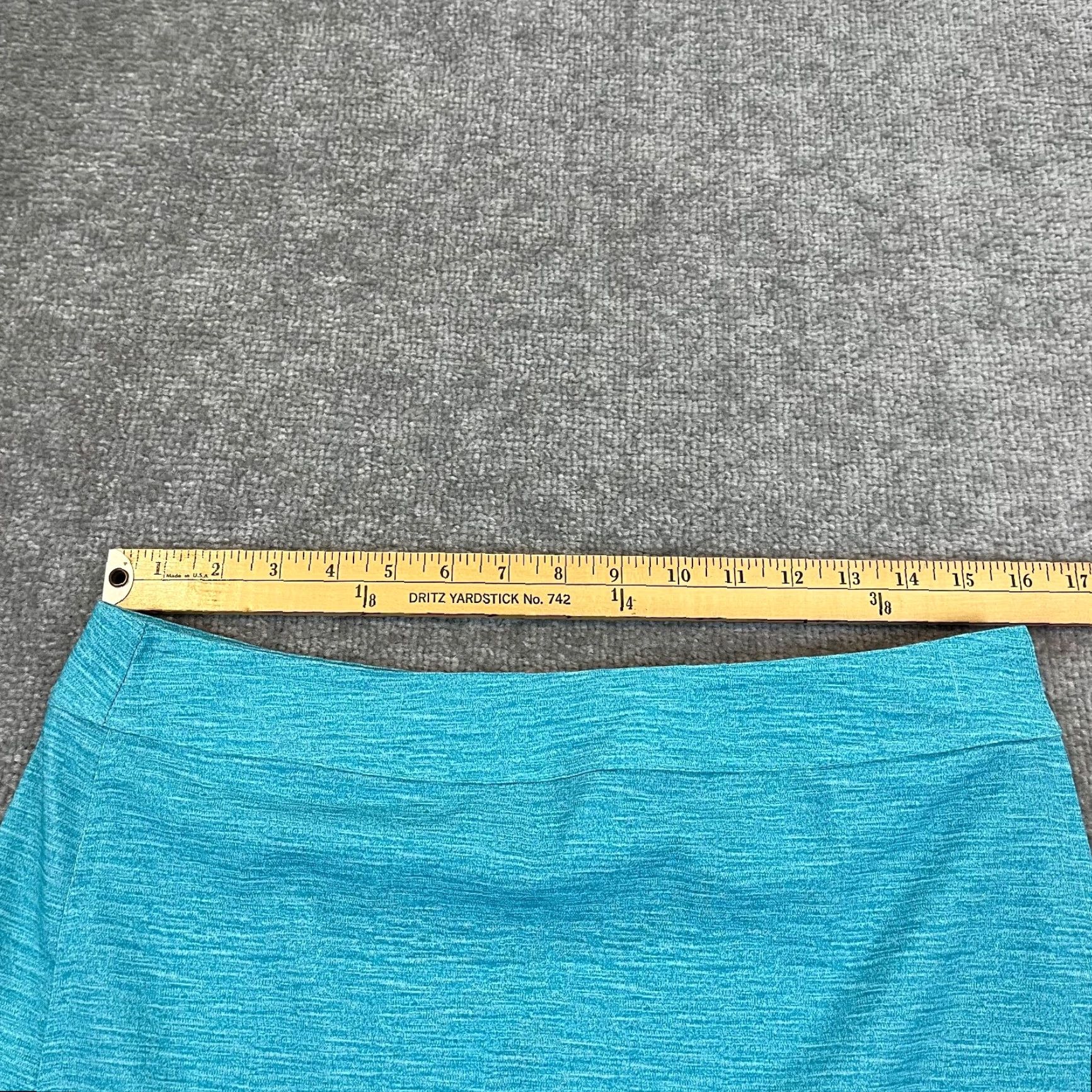 Vintage RipSkirt Womens Medium Blue 16" Beach Cover Up Easy Access Hawaii Adjustable Skirt Midi Beach Dress Wrap Womens Blue RipSkirt 16" Size 32" / US 10 / IT 46 - 4 Thumbnail