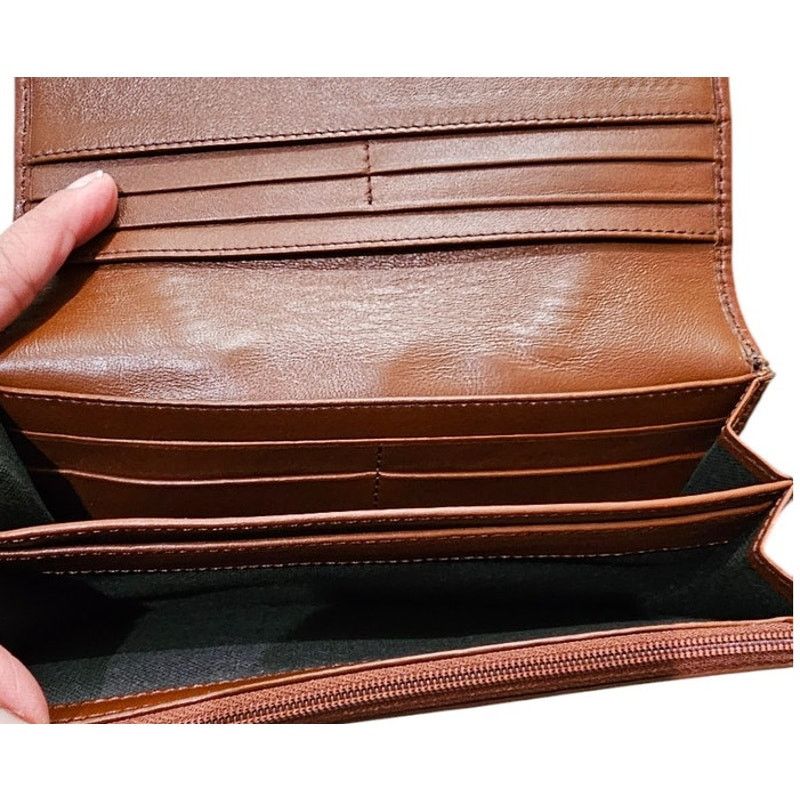 Louis Vuitton Burberry House Check Fabric & Leather Leighton Wallet Size ONE SIZE - 10 Thumbnail