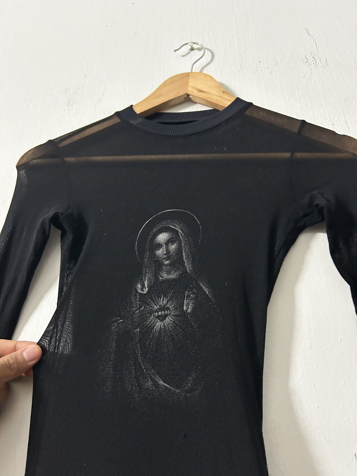 Dolce & Gabbana Vintage Archive Dolce Gabbana Mesh Virgin Mary Size XS / US 0-2 / IT 36-38 - 3 Thumbnail