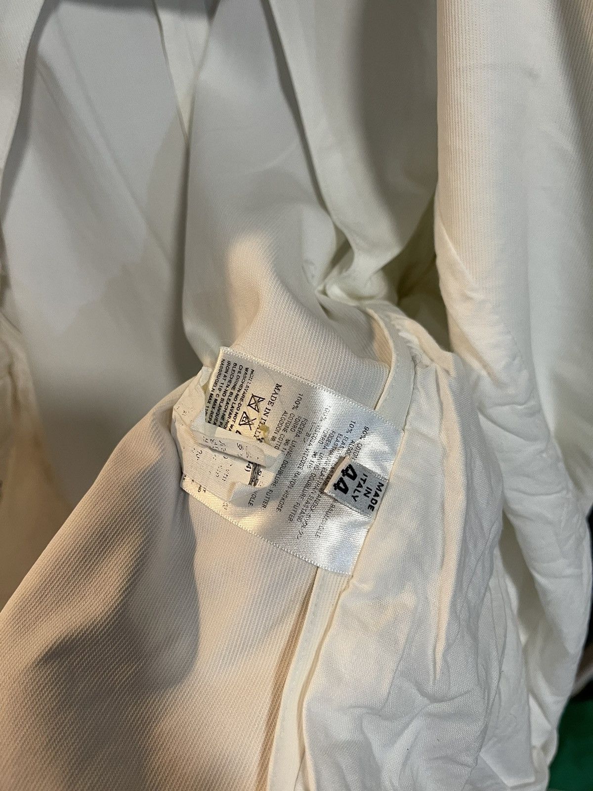 Maison Margiela Maison Martin Margiela Sculpted Jacket in White Size M / US 6-8 / IT 42-44 - 7 Thumbnail