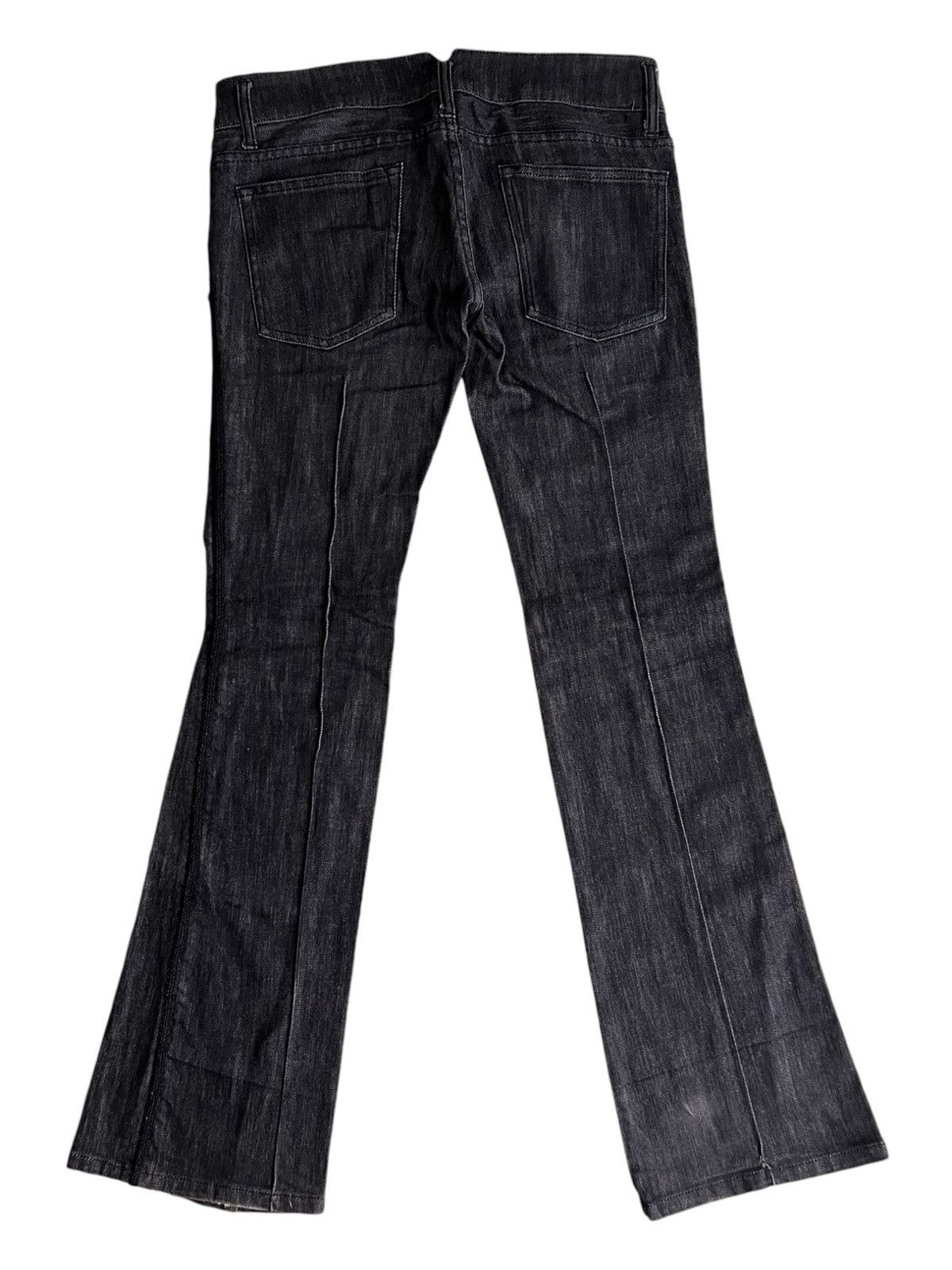 BUFFALO BOBS Y2K Super Flare Buffalo Bobs Low Rise Lace Edge Jeans Denim Size US 32 / EU 48 - 3 Thumbnail