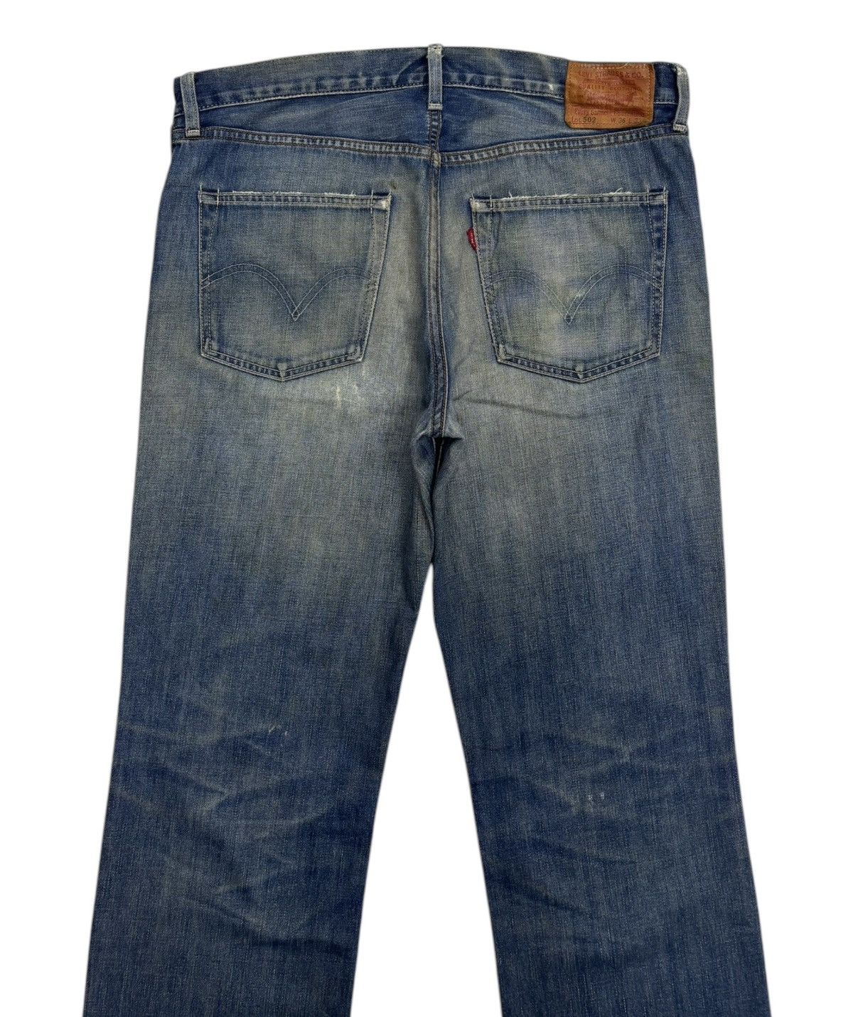 Hysteric Glamour 🔥VTG LEVIS 502 BAGGY JEANS DISTRESSED DENIM Size US 37 - 6 Thumbnail
