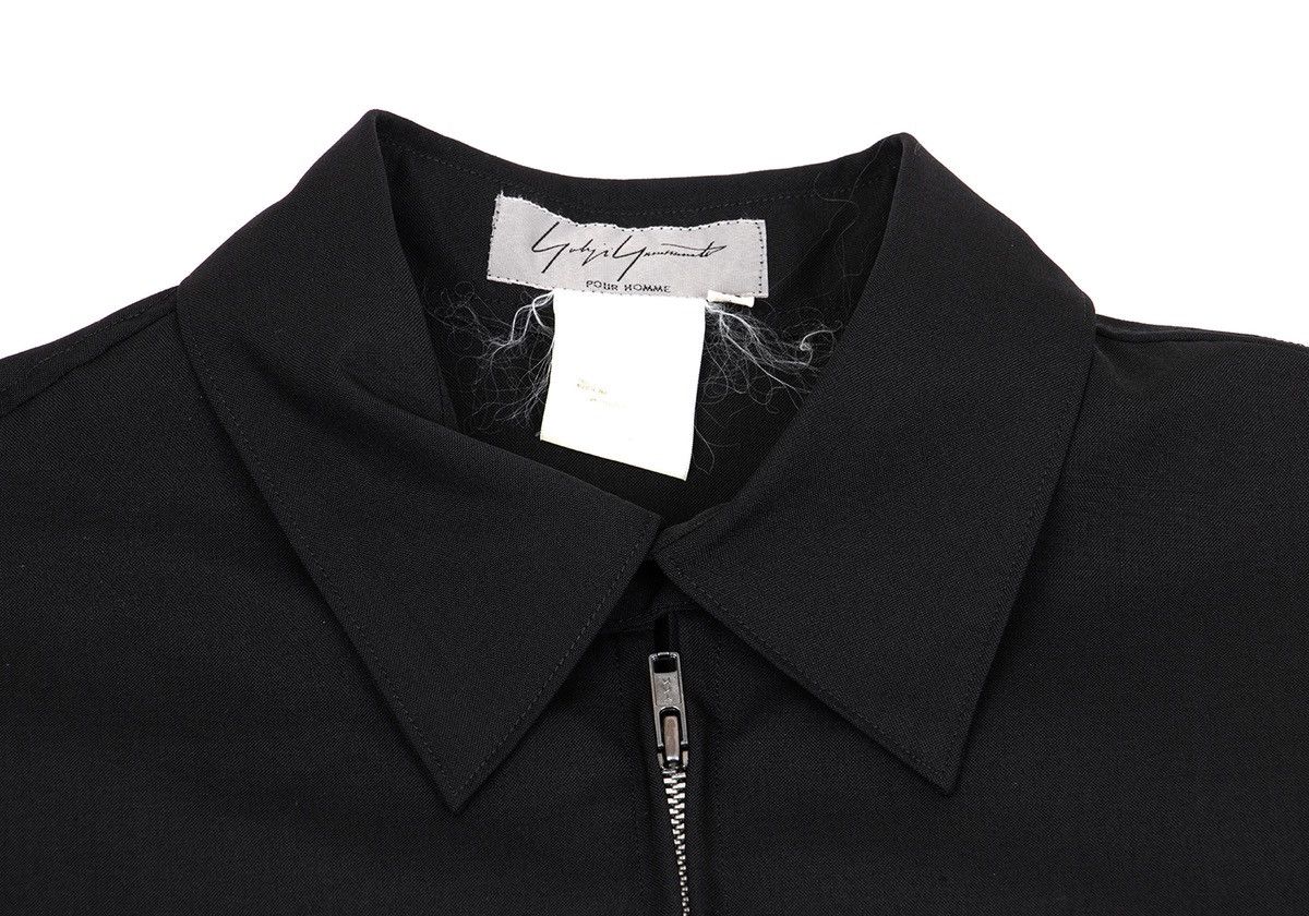 Yohji Yamamoto Yohji Yamamoto Pour Homme AW97 Zipper Wool Shirt Jacket Size US M / EU 48-50 / 2 - 11 Thumbnail