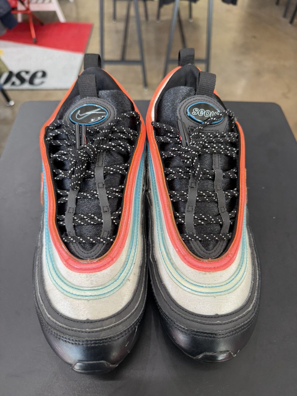 Nike Nike Air Max 97 Neon Seoul Size 10 (2019) Size US 10 / EU 43 - 2 Thumbnail