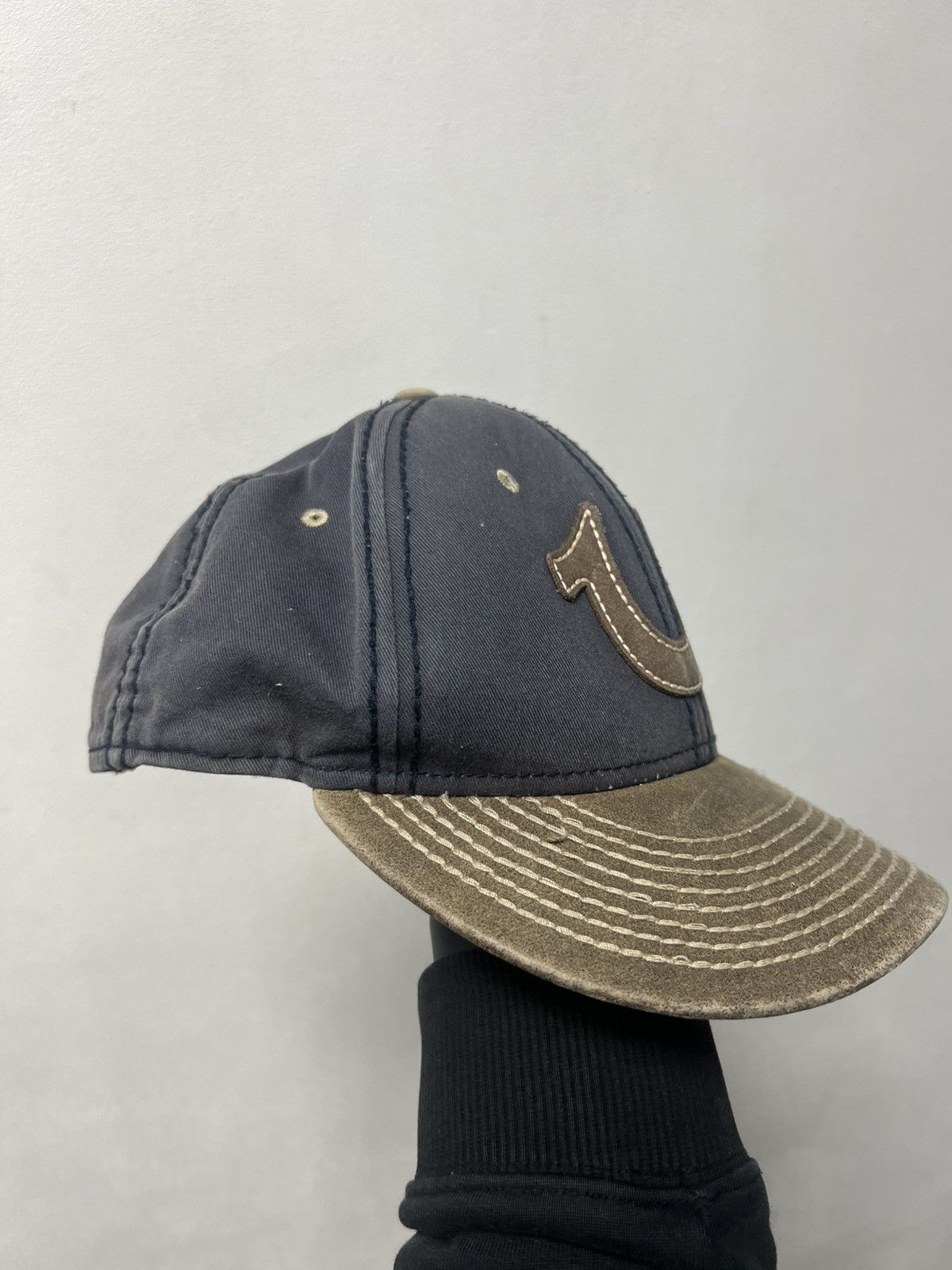 True Religion Vintage True Religion Cap Hat 90s Distrissed Y2K Size ONE SIZE - 2 Thumbnail