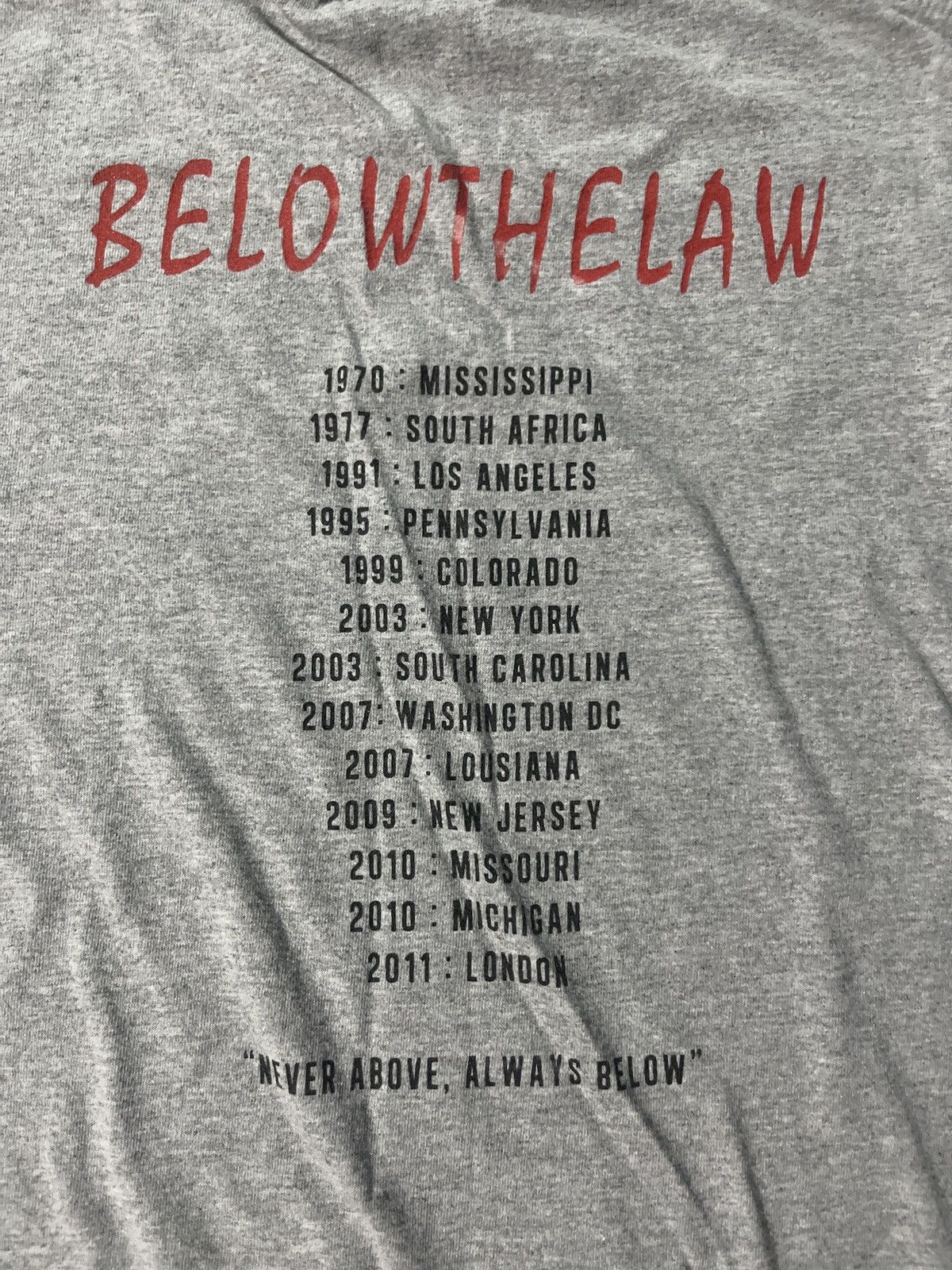 Death Precision Inc Below The Law Size US XL / EU 56 / 4 - 4 Thumbnail