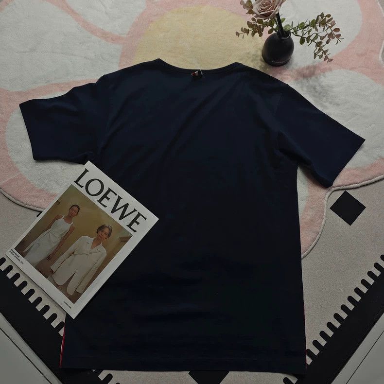 Thom Browne Thom Browne Blue and green round neck short sleeves Size US M / EU 48-50 / 2 - 2 Thumbnail