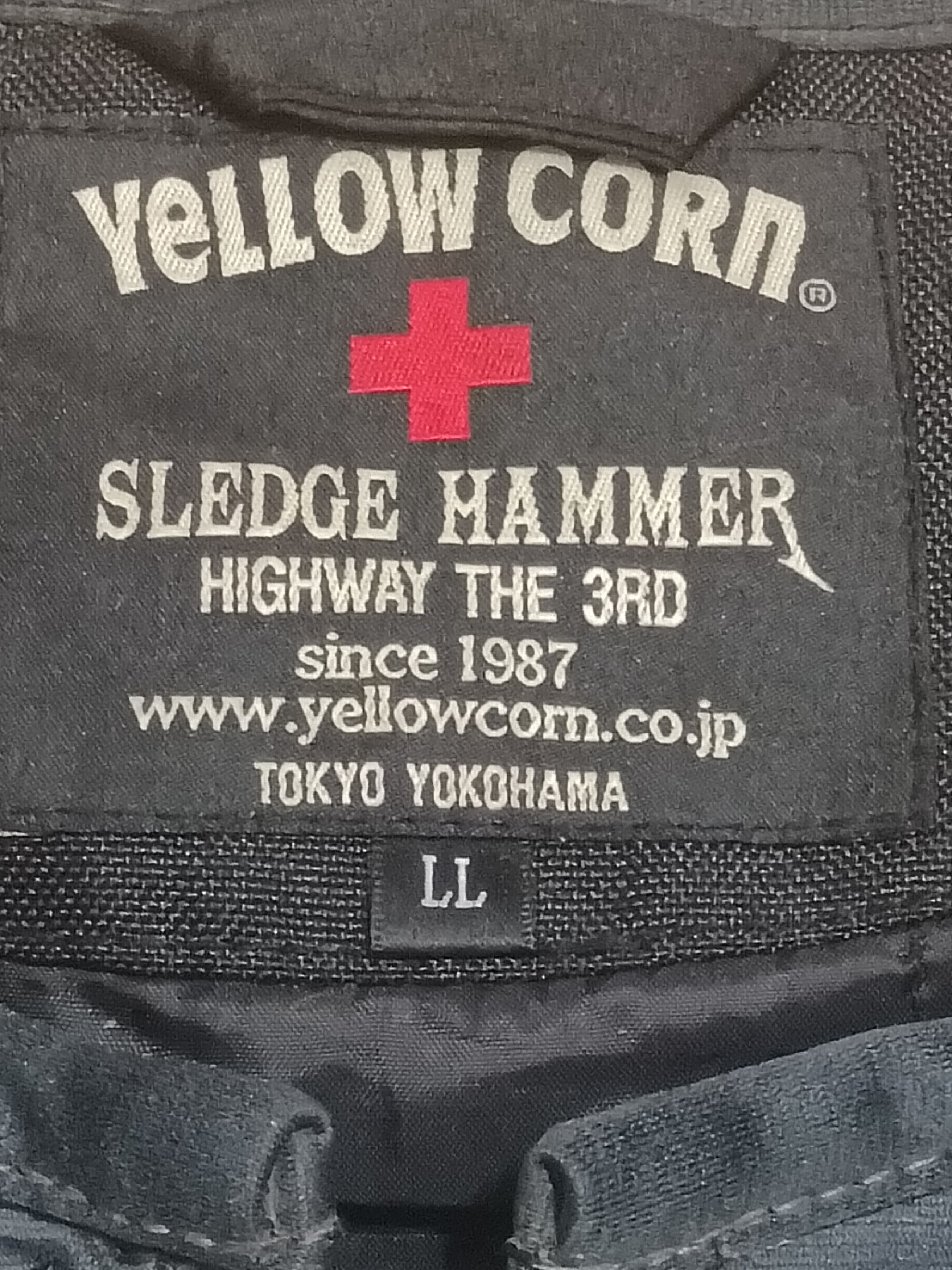 YELLOW CORN YELLOW CORN SLEEVELESS MOTORCYCLES JACKET Size US XL / EU 56 / 4 - 2 Thumbnail