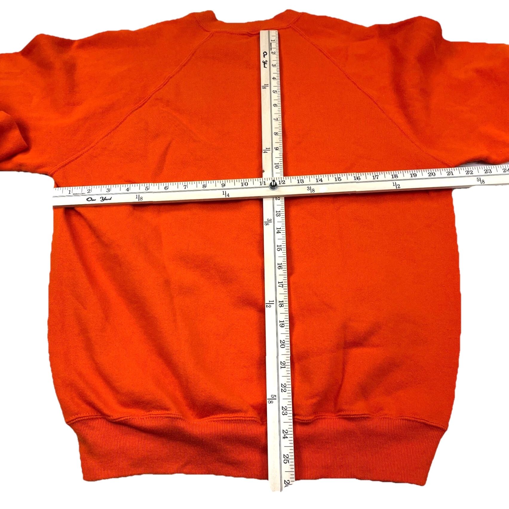 Jerzees VINTAGE Jerzees Sweatshirt Men XL Orange Crew Neck Sweater 90s USA 50/50 Blank X Size US XL / EU 56 / 4 - 5 Thumbnail