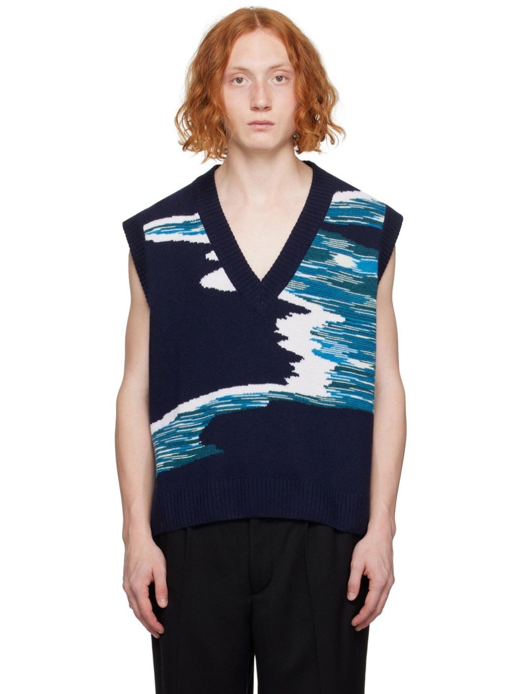 Missoni o1y0225 Sleeveless Sweater in Multicolor Size US L / EU 52-54 / 3 - 1 Thumbnail