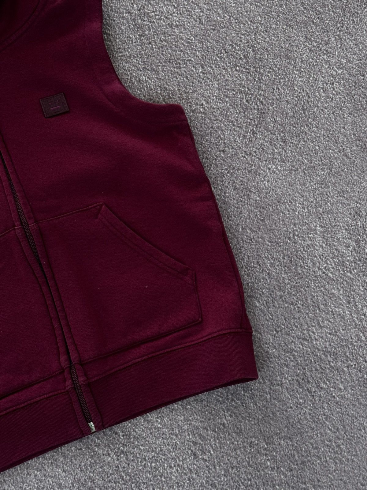 Acne Studios Acne Studios 00s Glam Sleeveless zip up hoodie Size S / US 4 / IT 40 - 6 Thumbnail