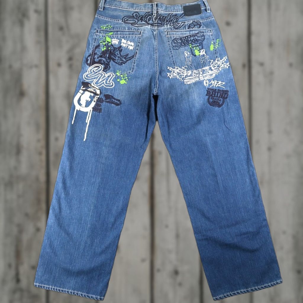 w36 unltd ecko grafittiデニム 激レア