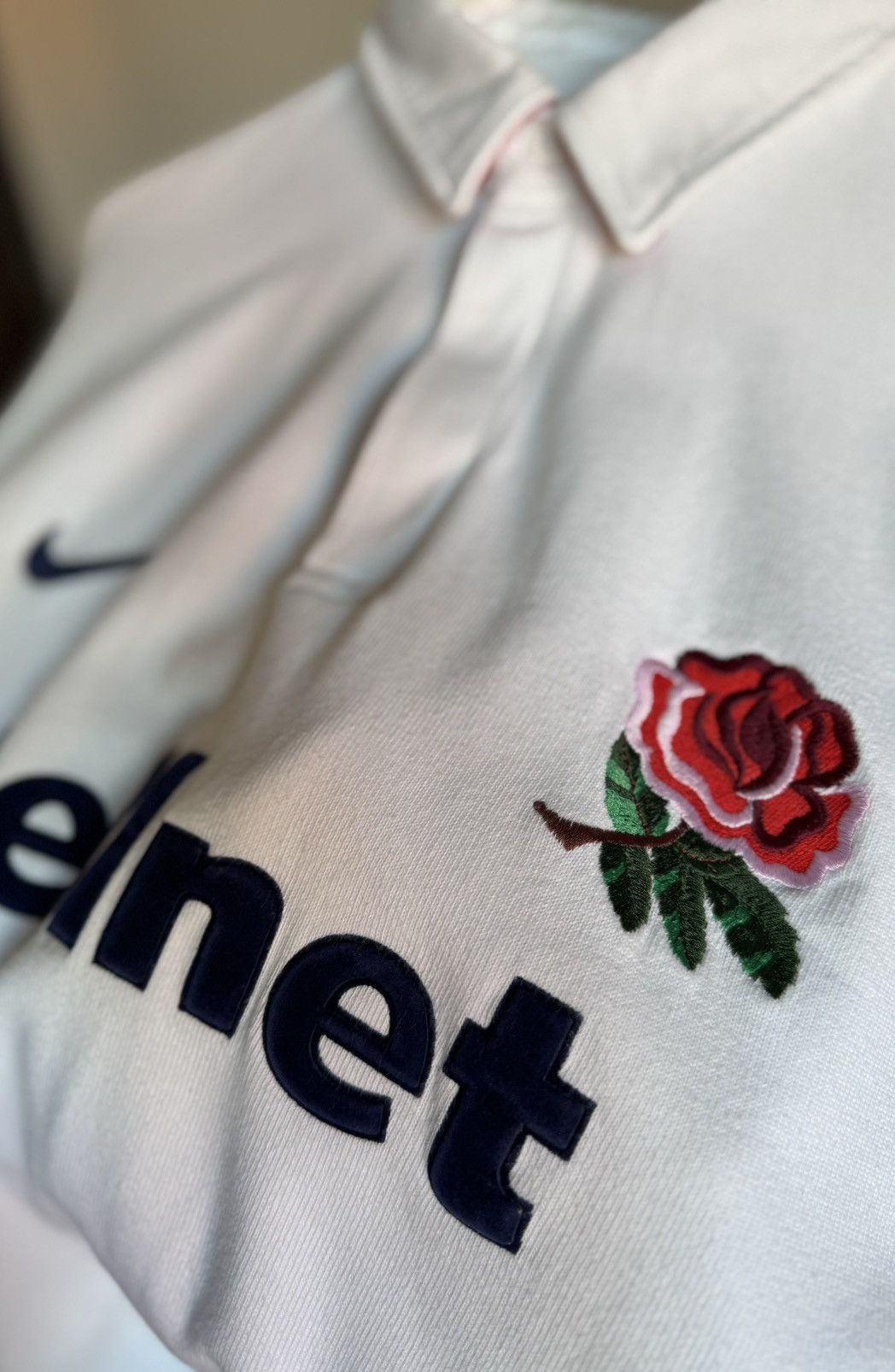 Nike Vintage Nike England 1997 Home Rugby Sweater Polo Sweatshirt Size US M / EU 48-50 / 2 - 6 Thumbnail