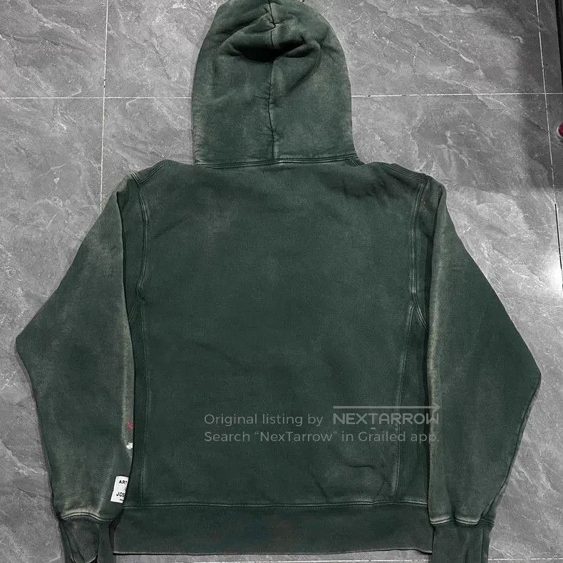 Gallery Dept. Gallery Dept Ink Wash Green Hoodie. Size US M / EU 48-50 / 2 - 2 Thumbnail