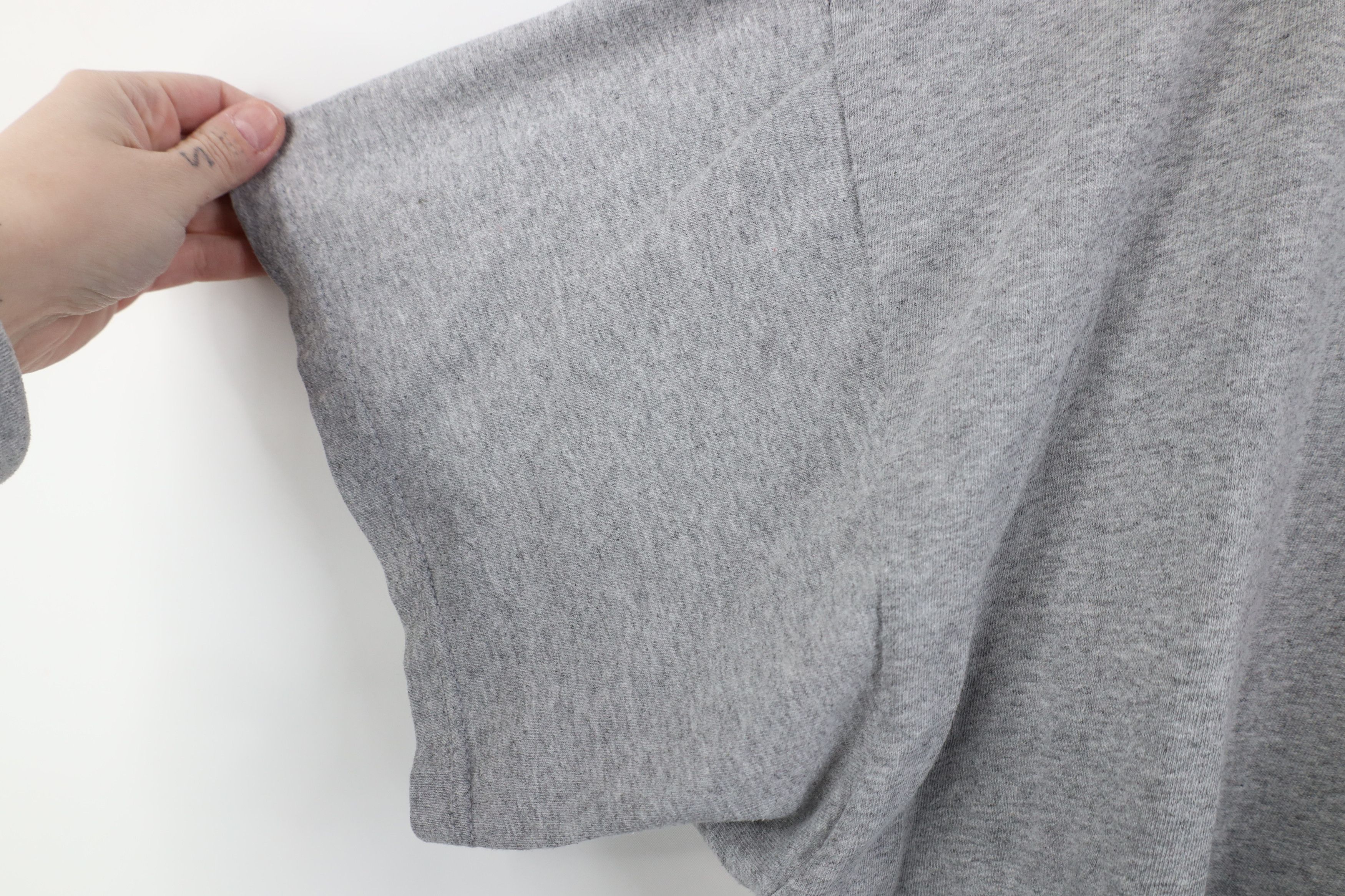 Nike Vintage Nike Air Max Center Big Swoosh T-Shirt Heather Gray Size US XXL / EU 58 / 5 - 5 Thumbnail