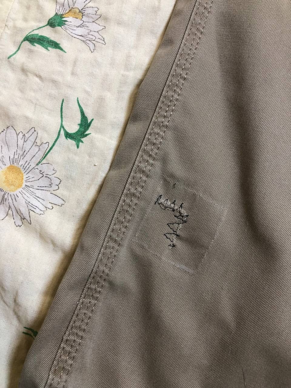 Carhartt Carhartt Double Knee Khaki Carpenter Cargo Pants Size US 33 - 4 Thumbnail