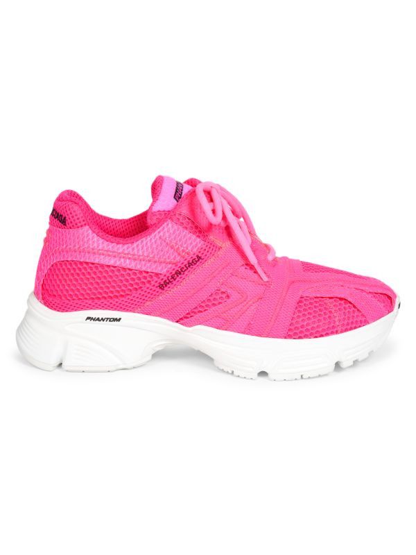 Balenciaga o1y0625 Low-Top Sneakers in Fuchsia Size US 7 / IT 37 - 1 Thumbnail