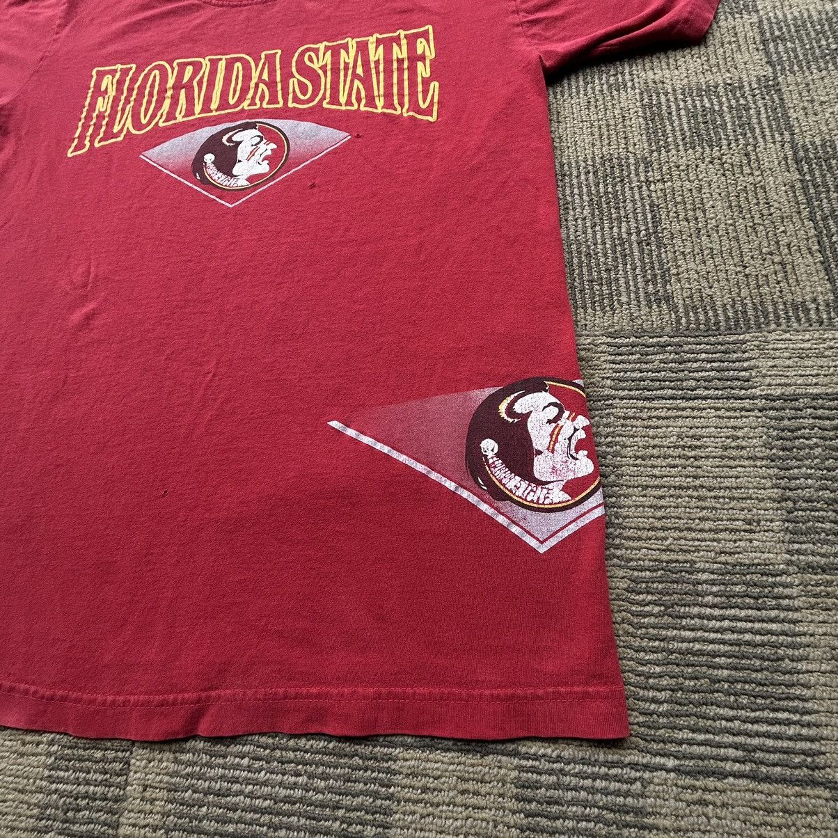 NCAA Vintage 90’s Florida State FSU Wrap Around Graphic T-shirt Size US L / EU 52-54 / 3 - 2 Thumbnail