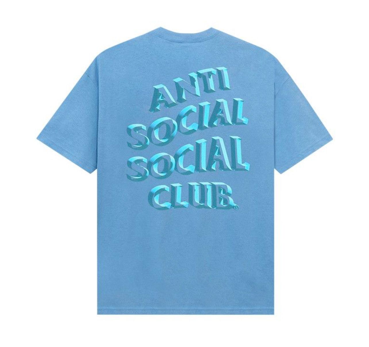 Anti Social Social Club Anti Social Social Club Deeper Than Usual Tee Blue XL Size US XL / EU 56 / 4 - 1 Thumbnail