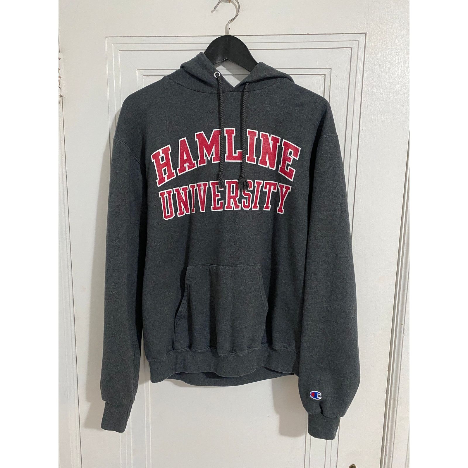 Champion Hamline University Pipers Champion Hoodie Sweatshirt Size M Size US M / EU 48-50 / 2 - 1 Thumbnail
