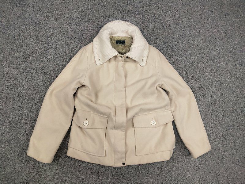 Japanese Brand Vtg 90's IY Basics by Issey Miyake Japan Wool Coat Jacket Size M / US 6-8 / IT 42-44 - 8 Thumbnail