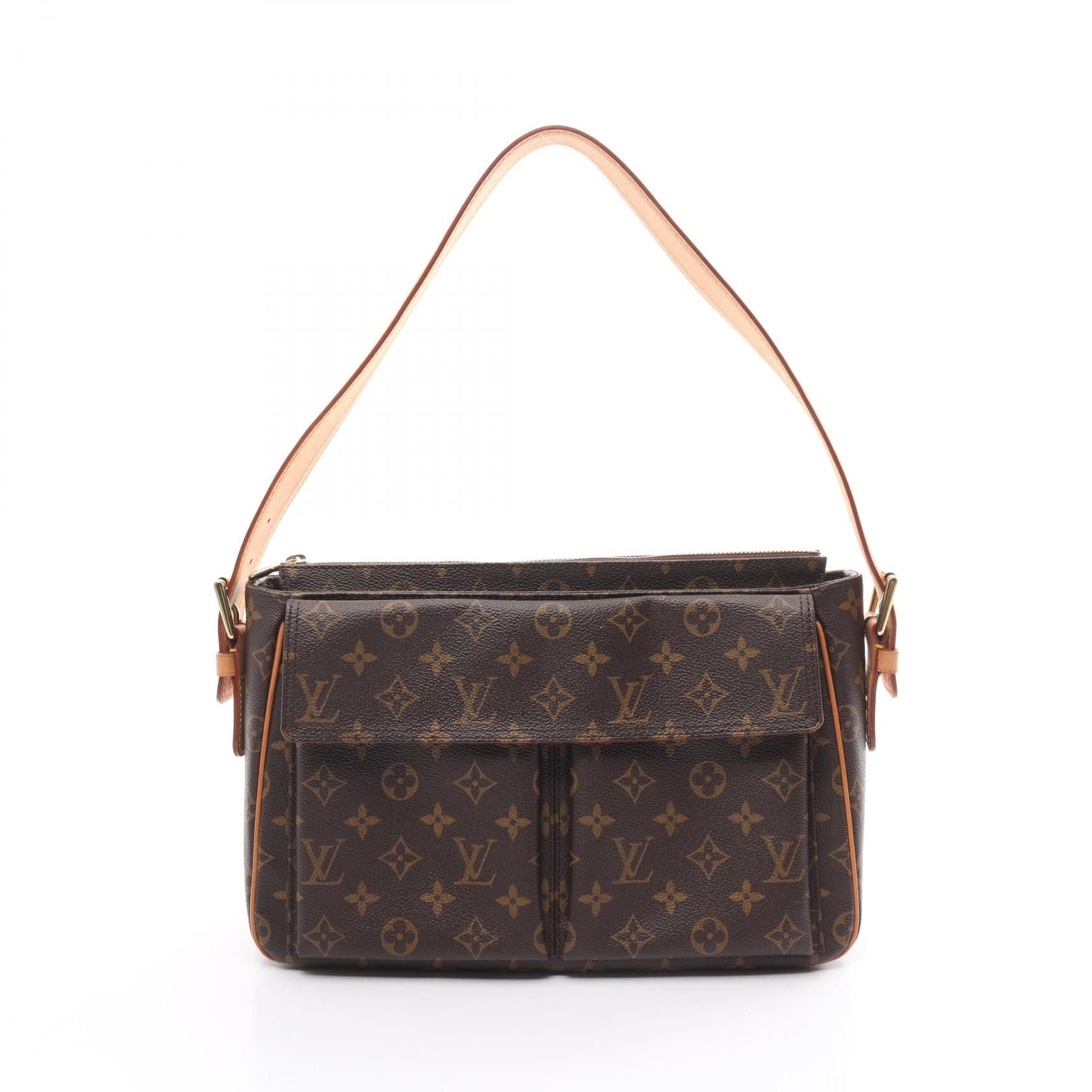 Louis Vuitton Louis Vuitton Viva Cite GM Canvas Shoulder Bag M51163 in Very Good Condition Size ONE SIZE - 1 Thumbnail
